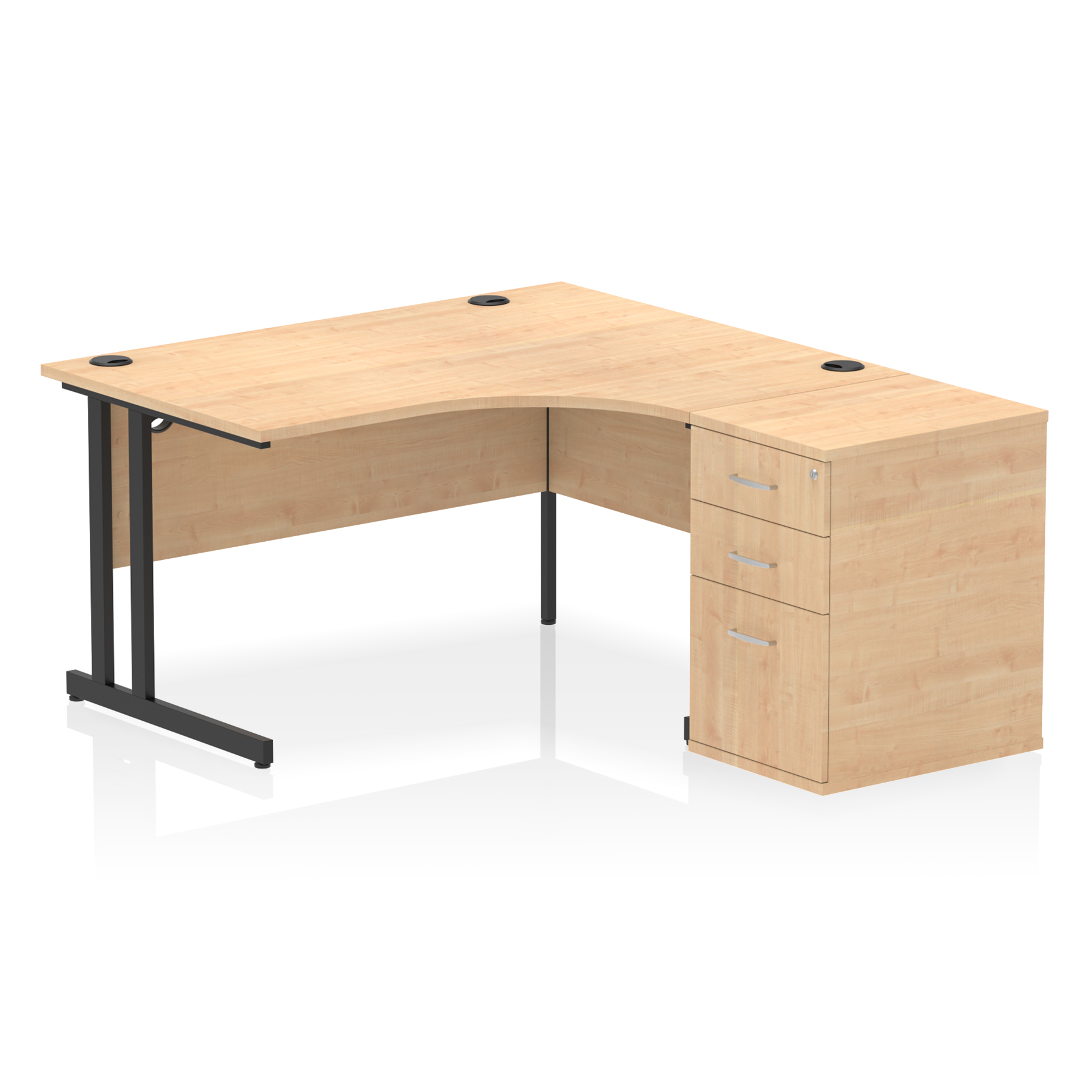 Maple / Black Frame