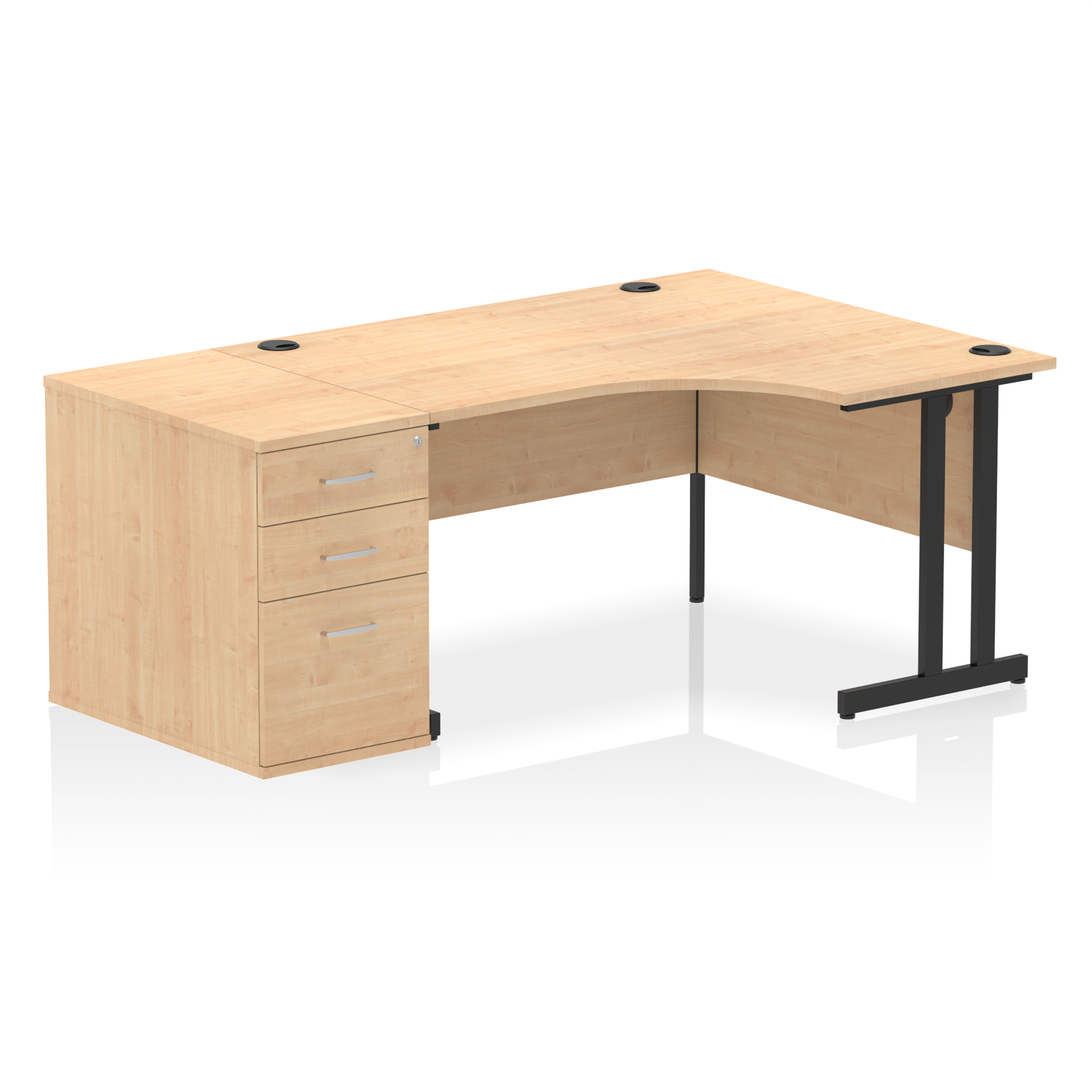 Maple / Black Frame