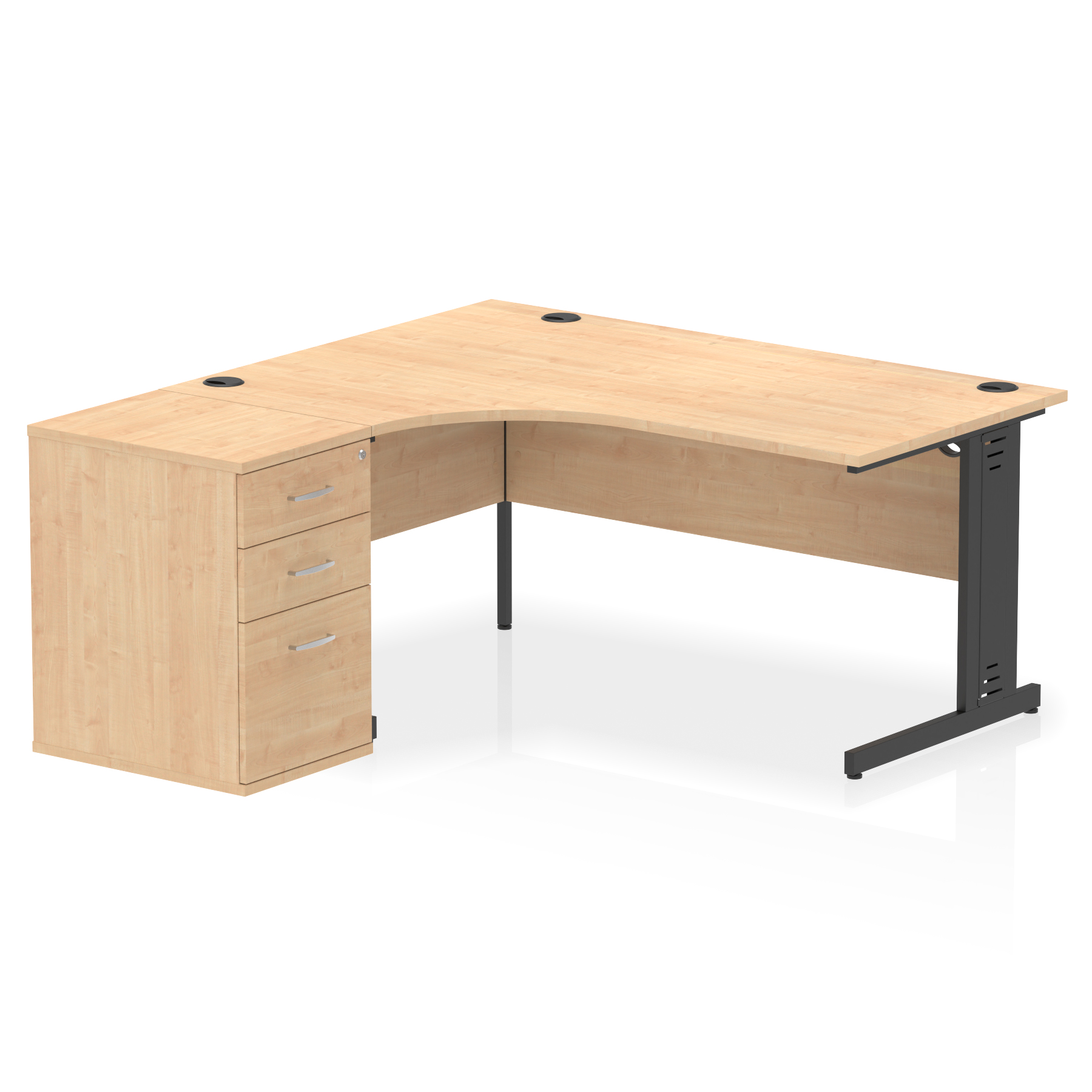Maple / Black Frame
