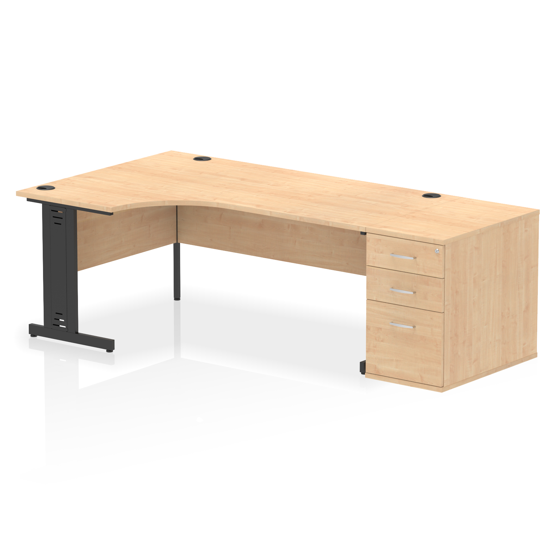 Maple / Black Frame