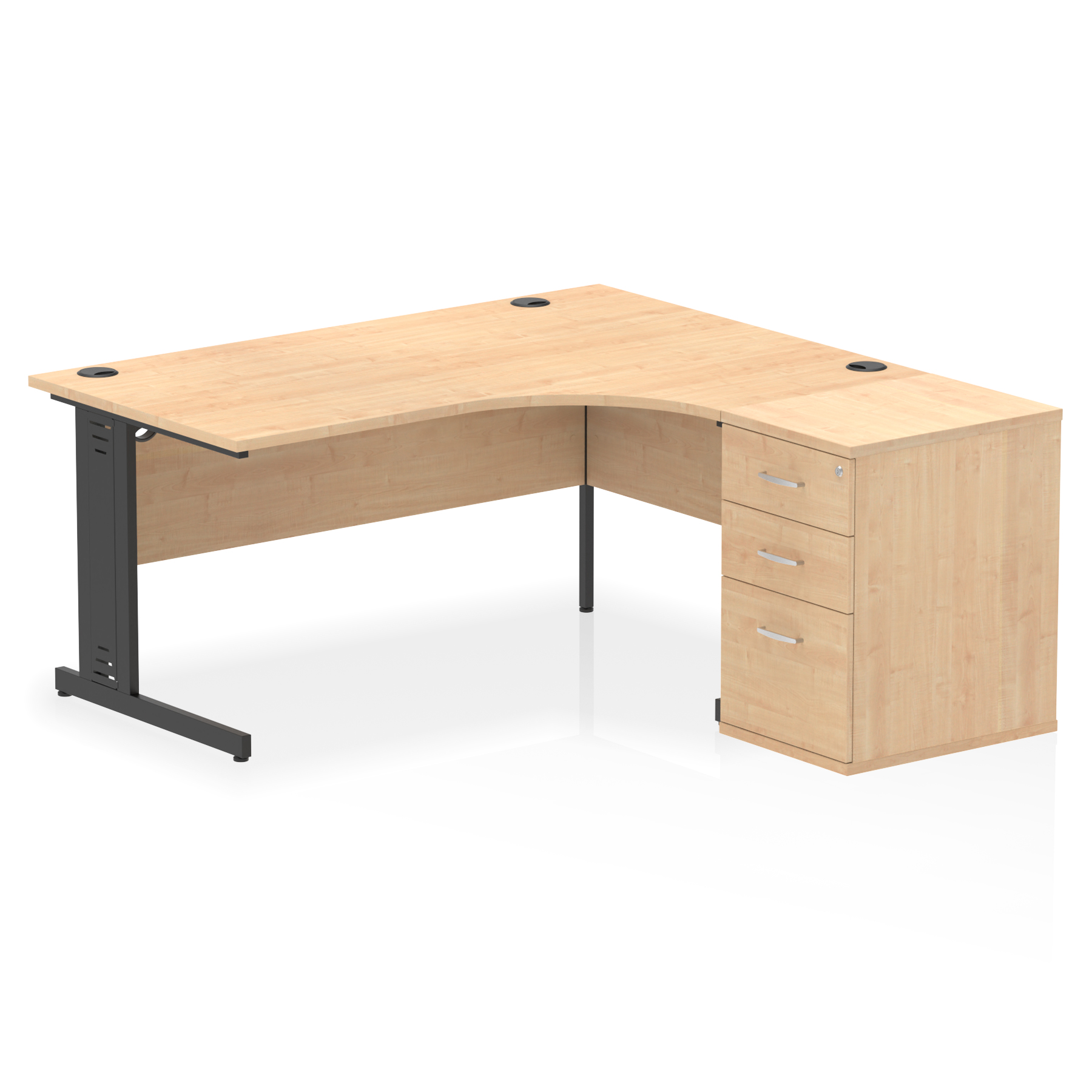 Maple / Black Frame