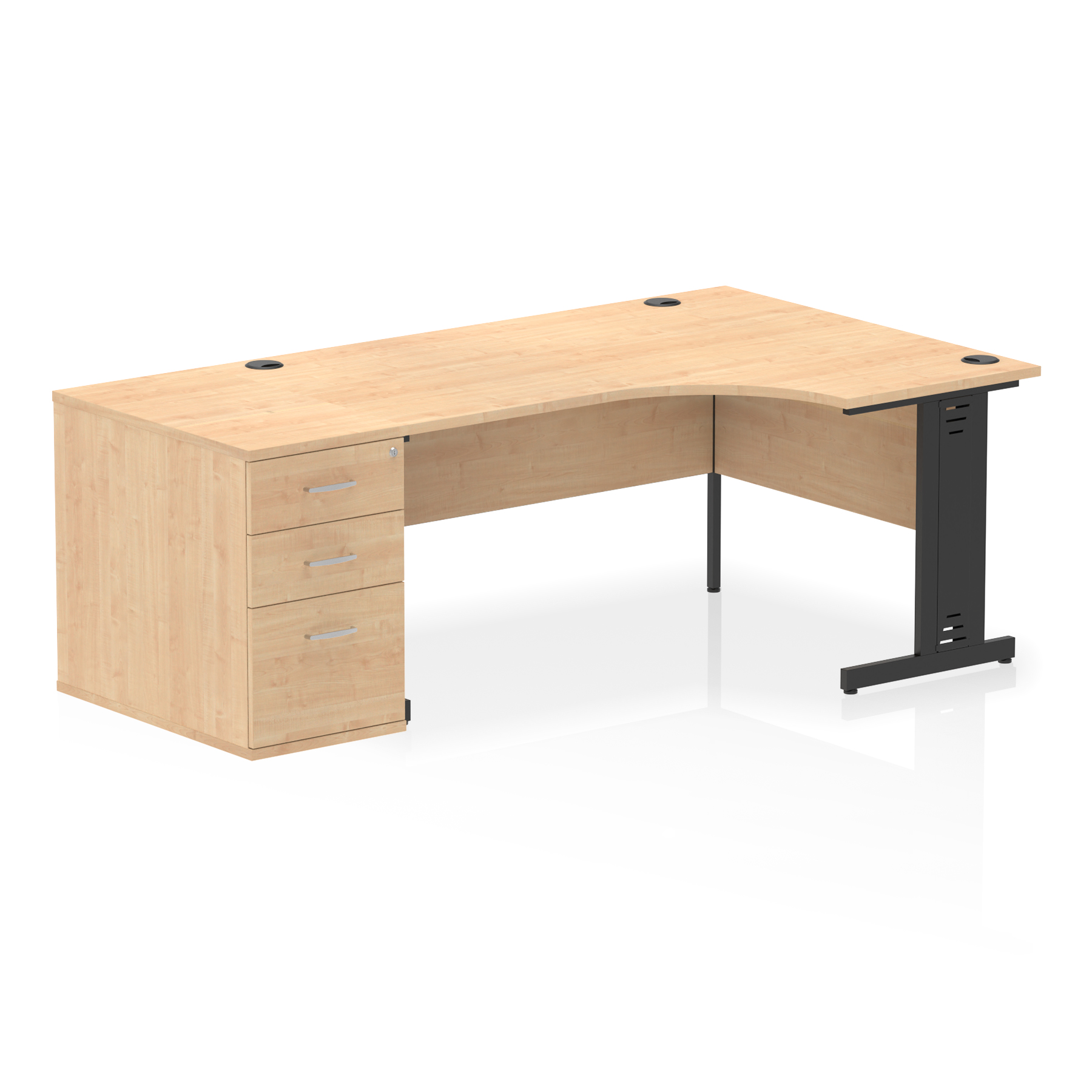Maple / Black Frame