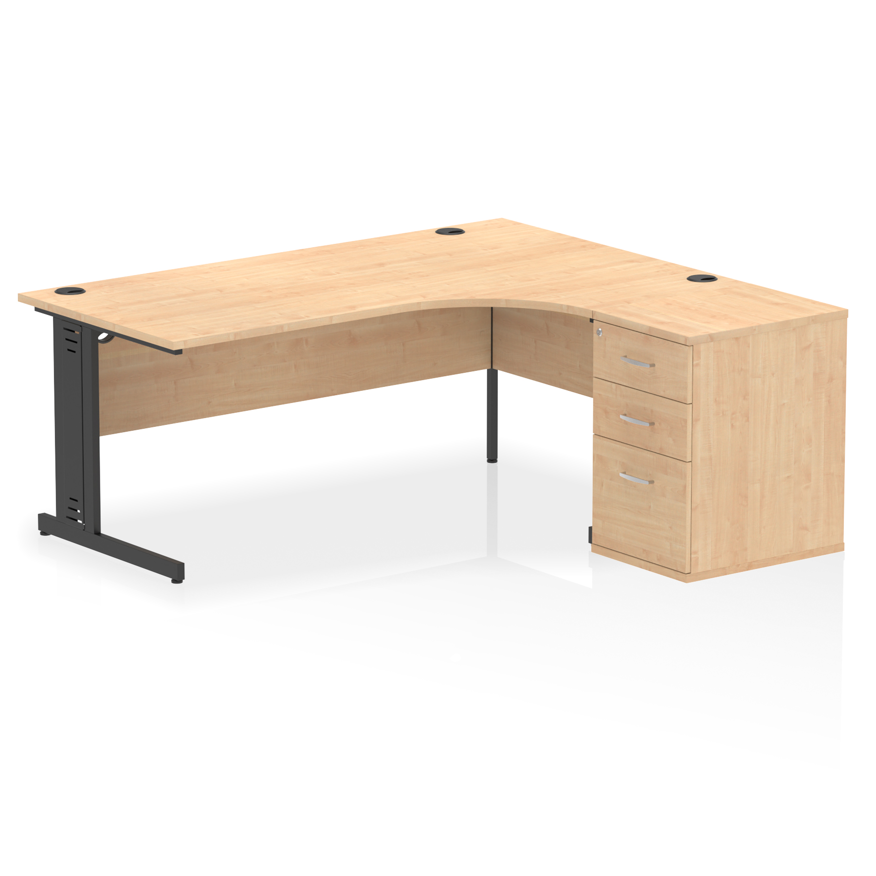 Maple / Black Frame