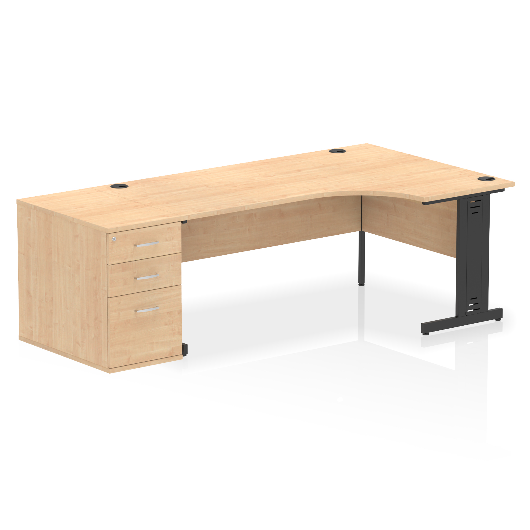 Maple / Black Frame