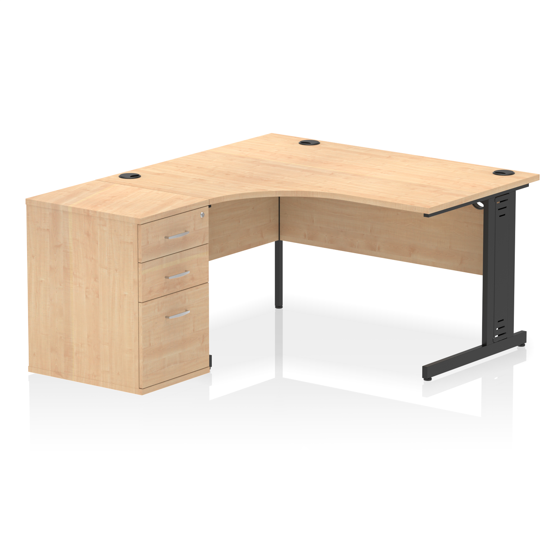 Maple / Black Frame
