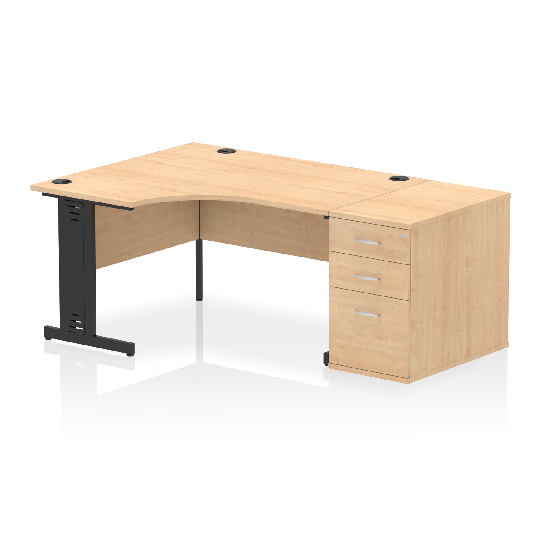 Maple / Black Frame