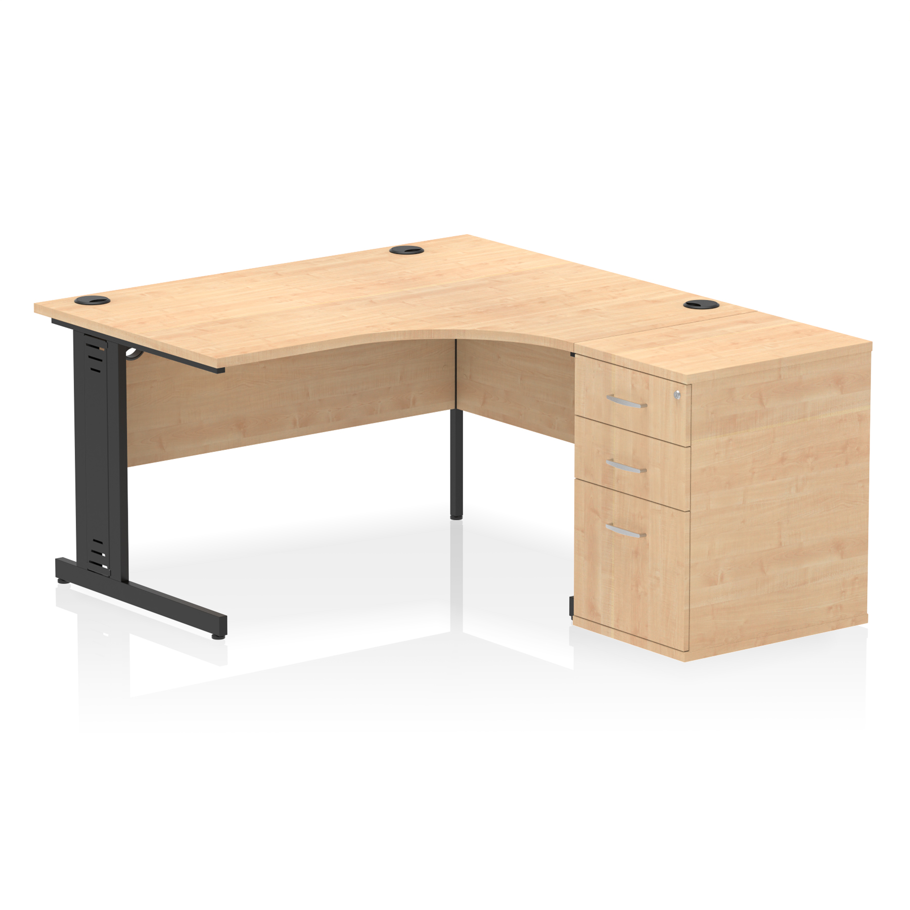 Maple / Black Frame