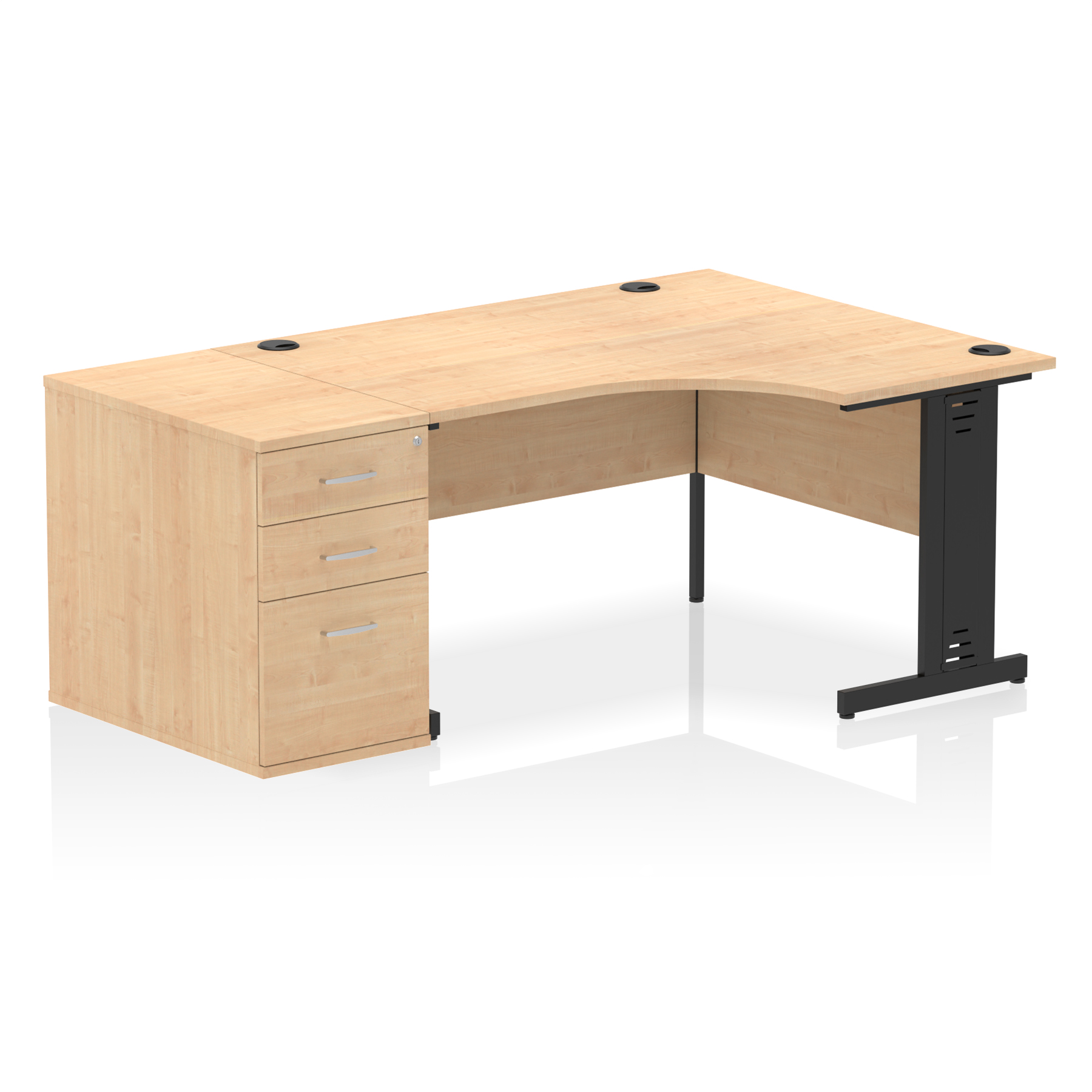 Maple / Black Frame