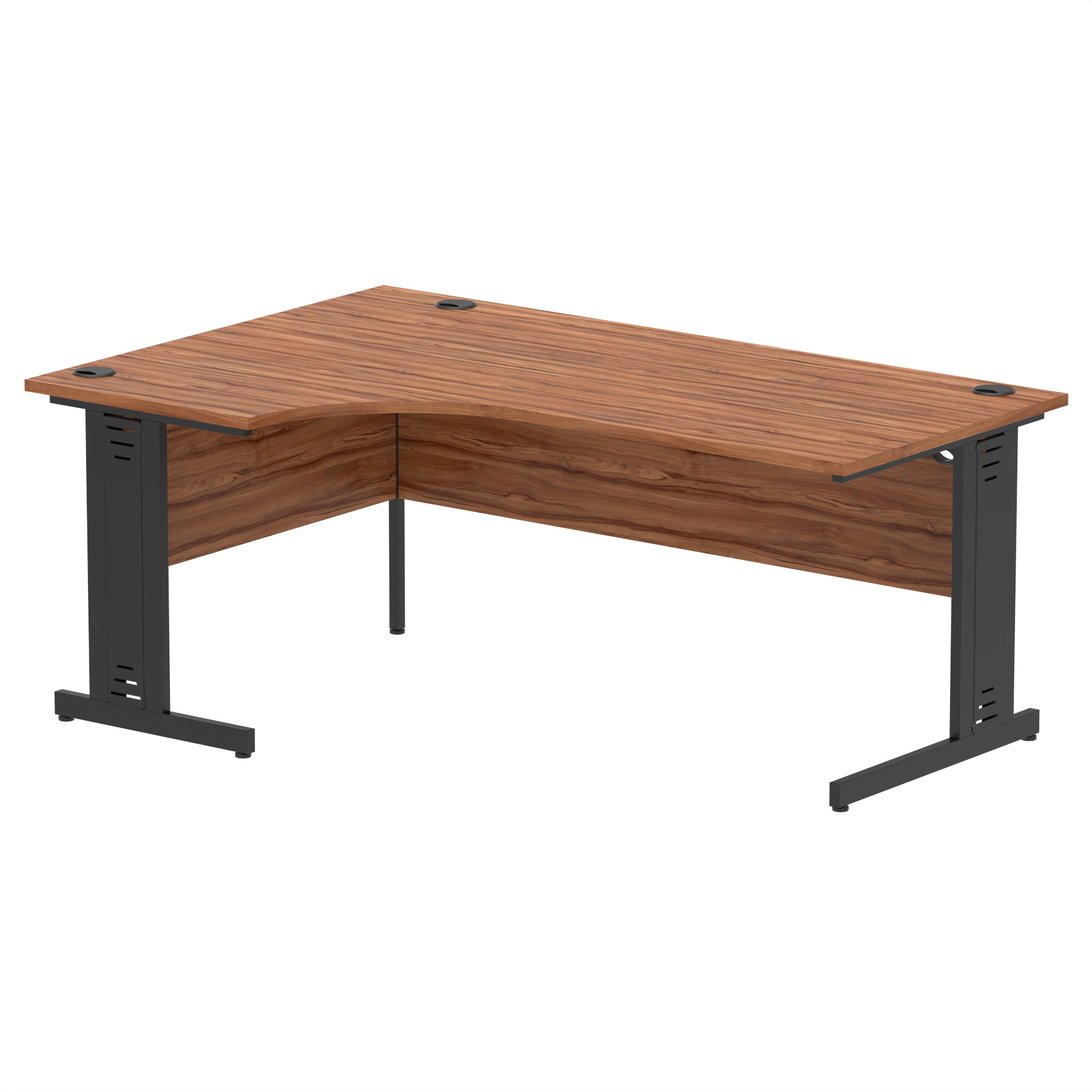 Walnut / Black Frame