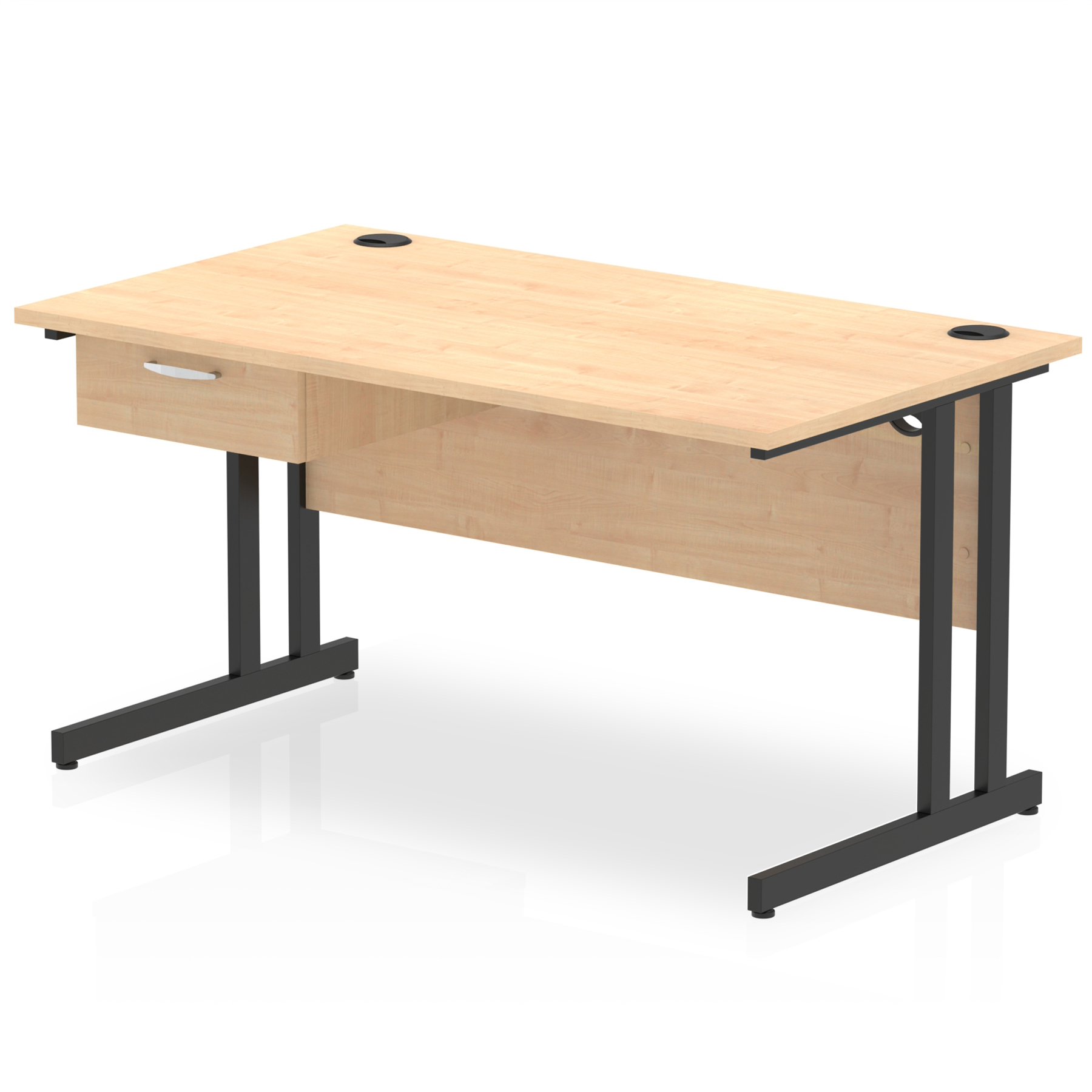 Maple / Black Frame