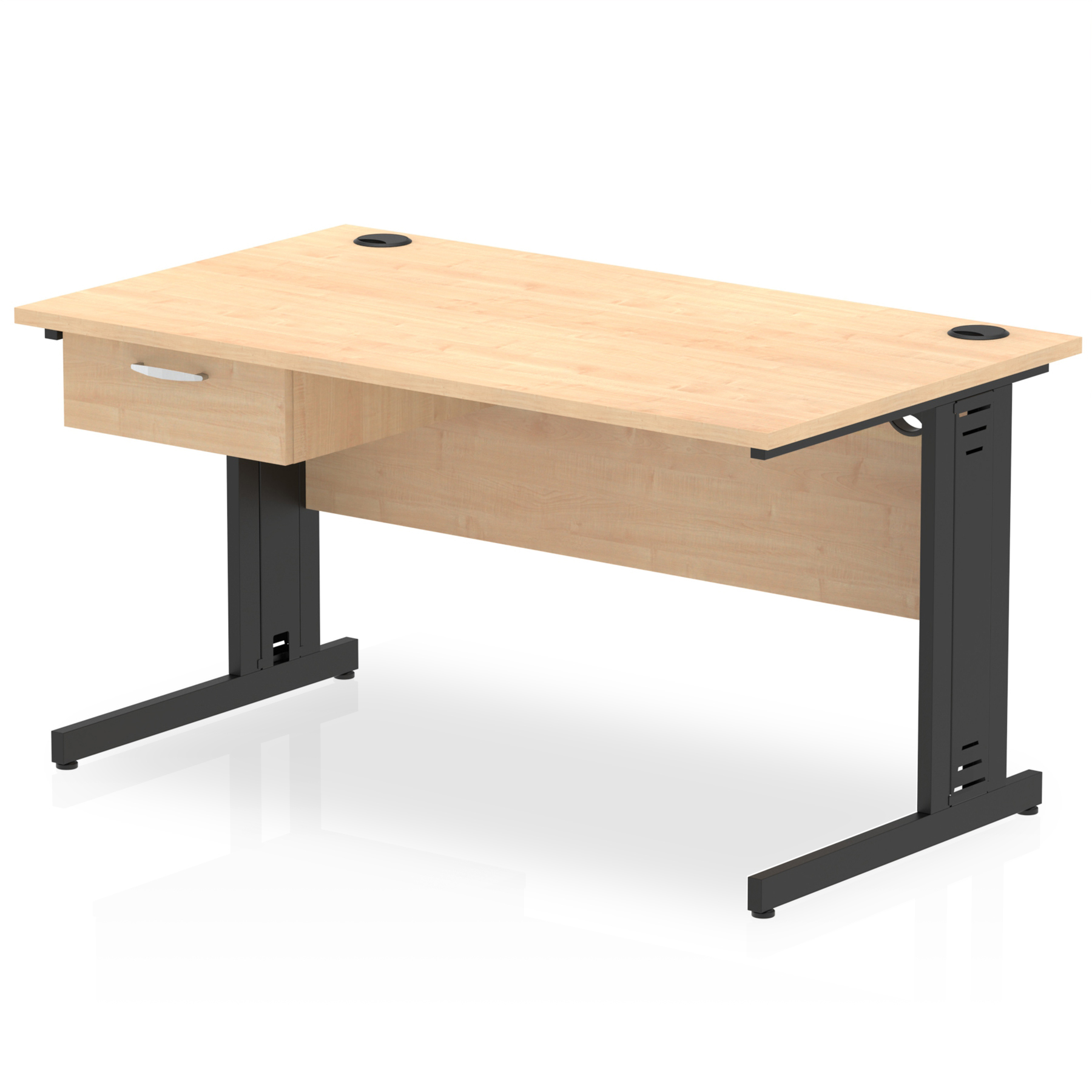Maple / Black Frame
