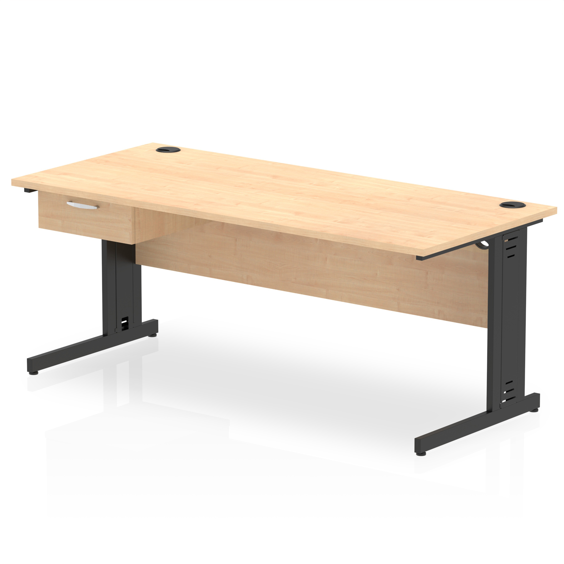 Maple / Black Frame
