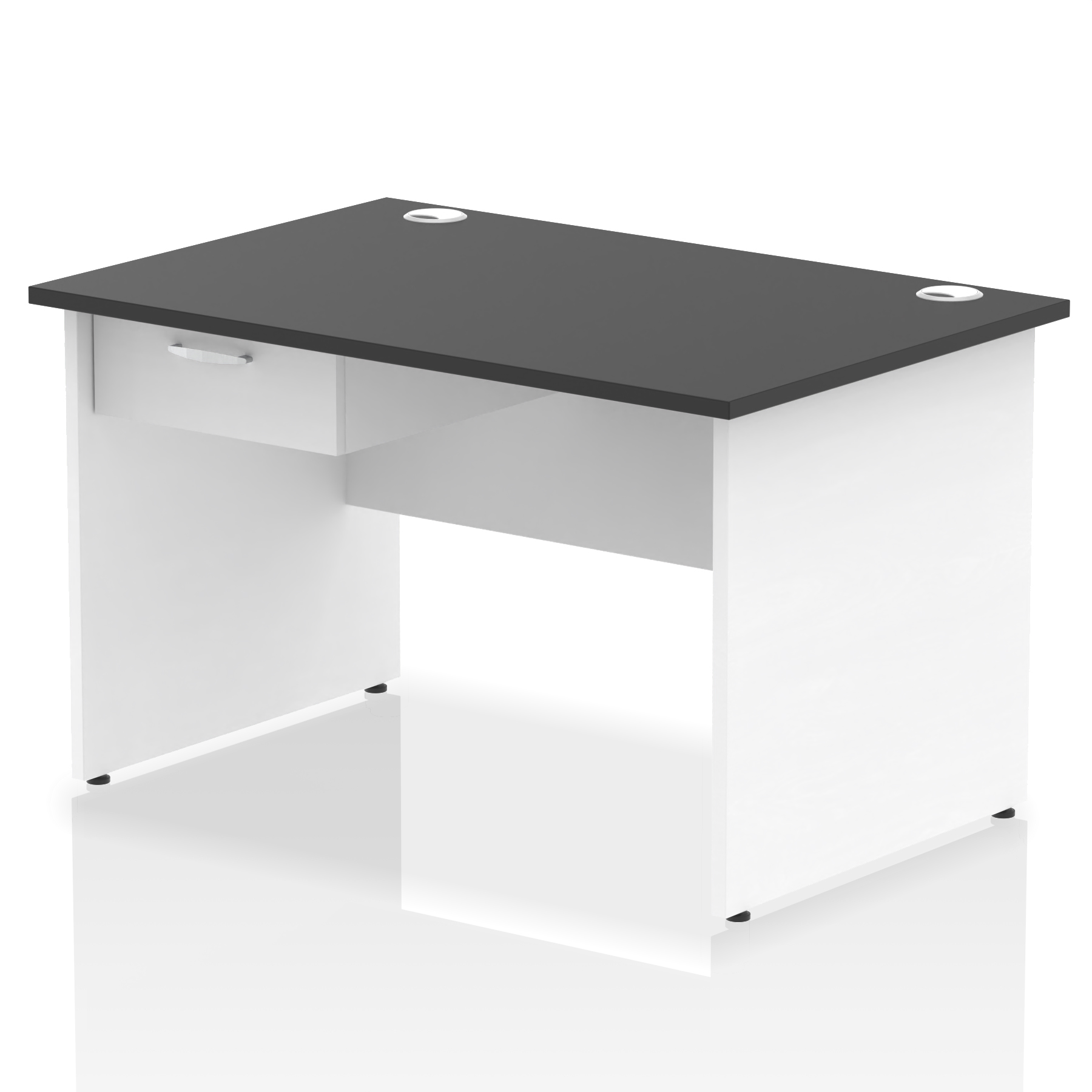 Black & White / White Panel Frame