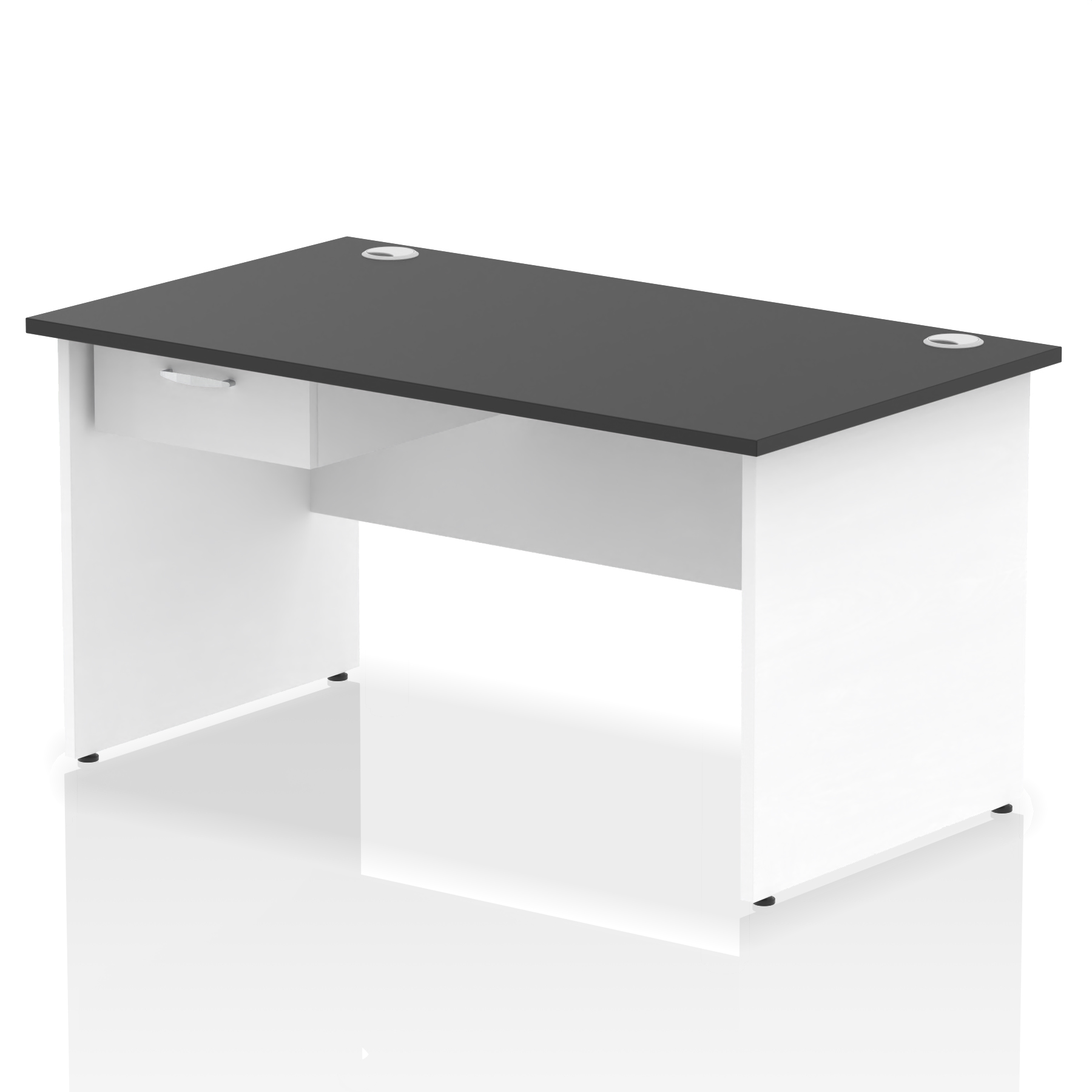Black & White / White Panel Frame