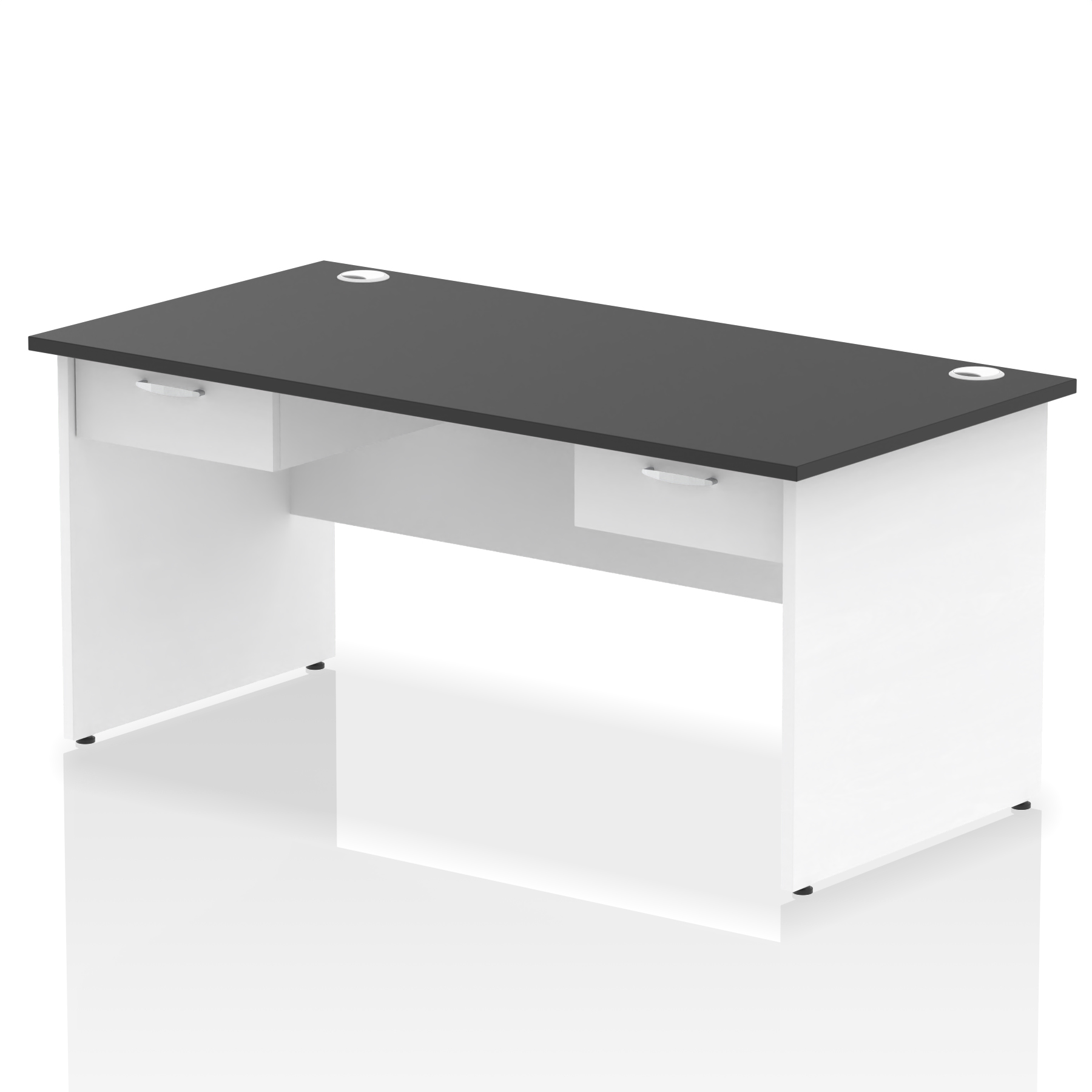 Black & White / White Panel Frame
