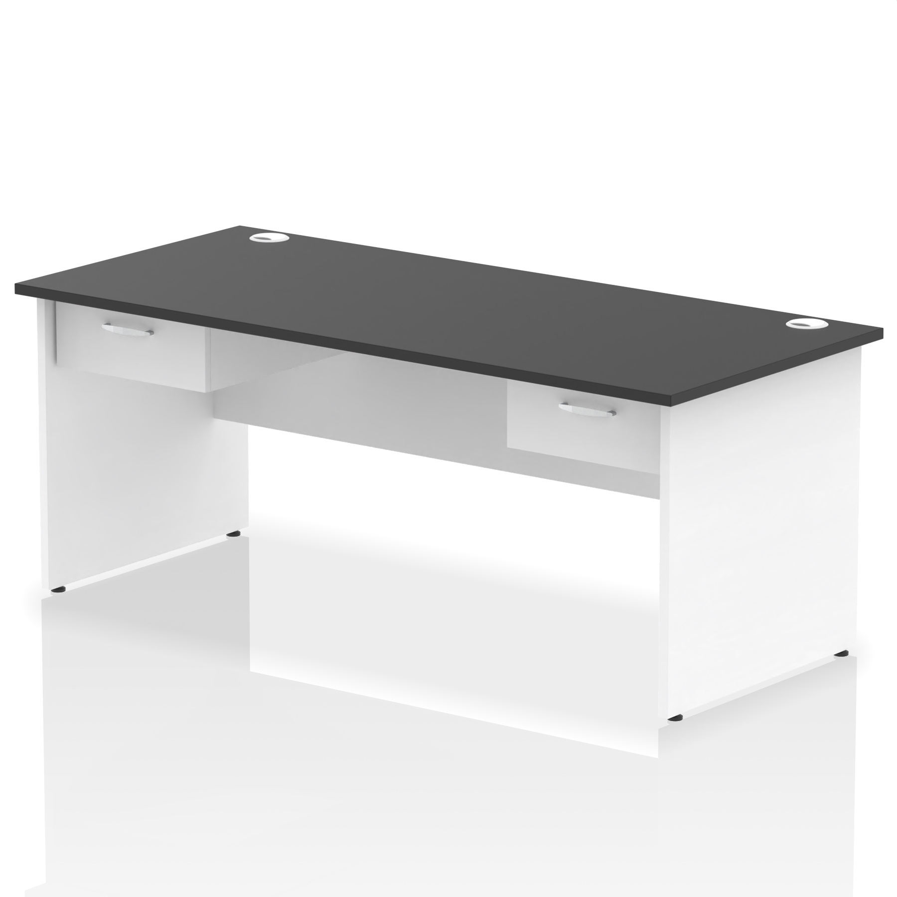 Black & White / White Panel Frame