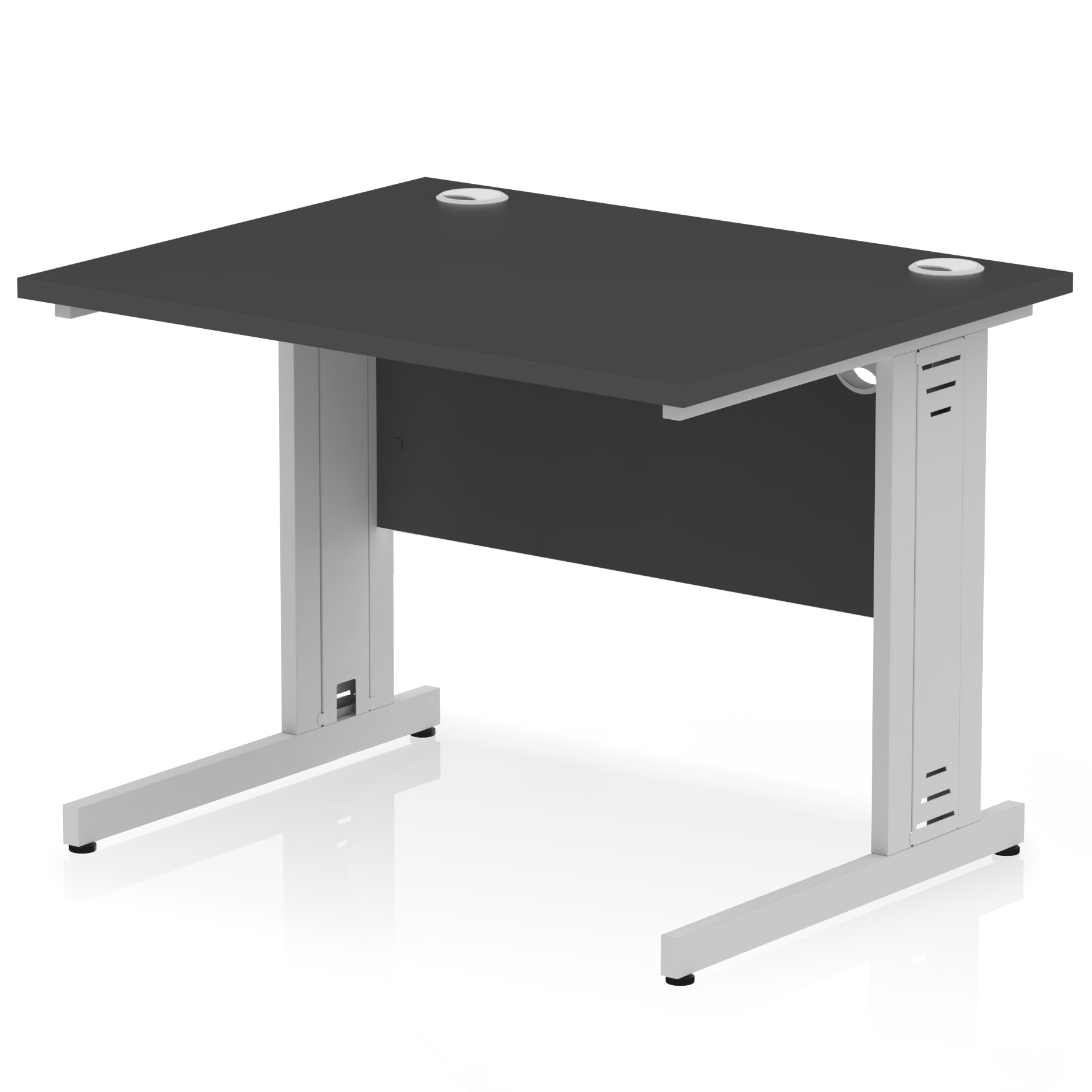 Black / Silver Frame