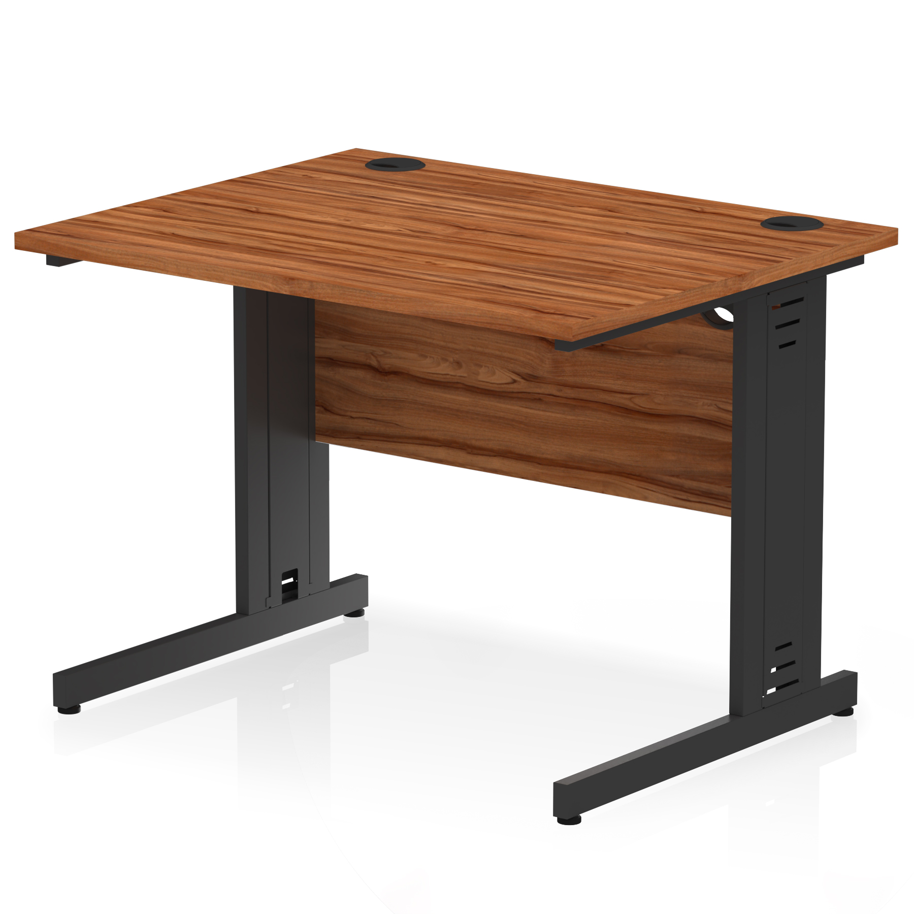 Walnut / Black Frame
