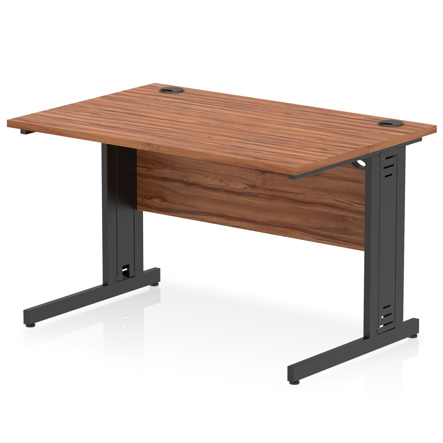 Walnut / Black Frame