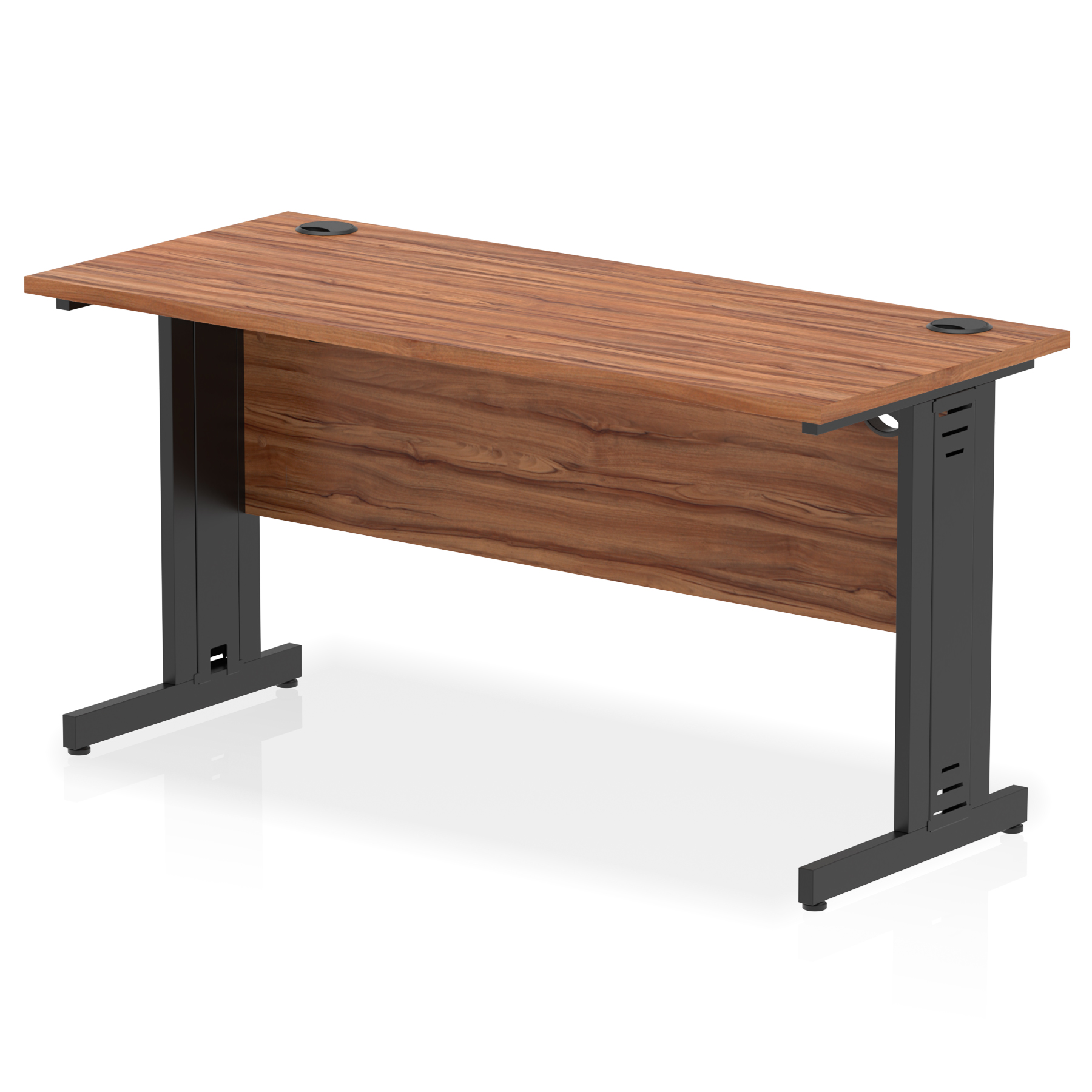 Walnut / Black Frame