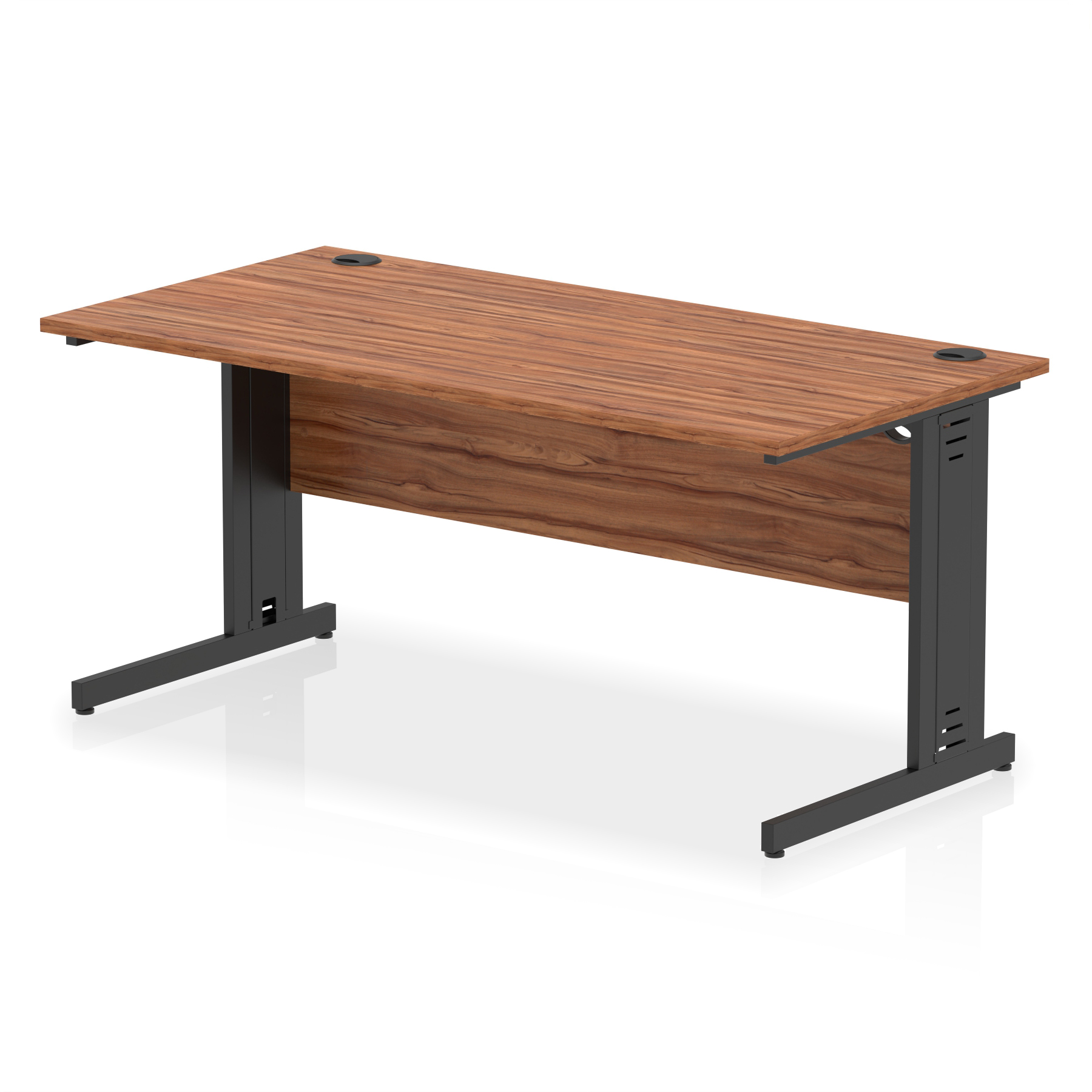 Walnut / Black Frame