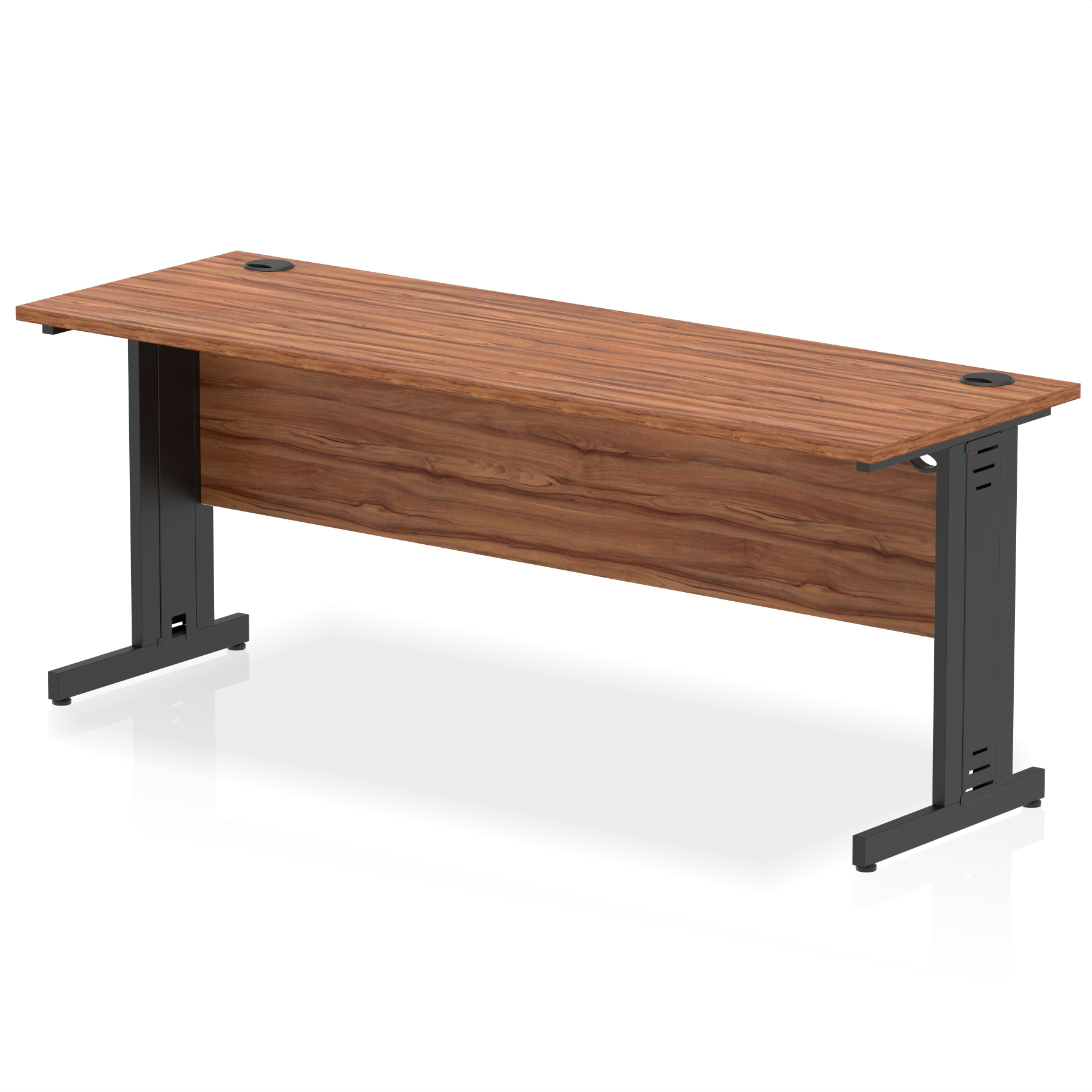 Walnut / Black Frame