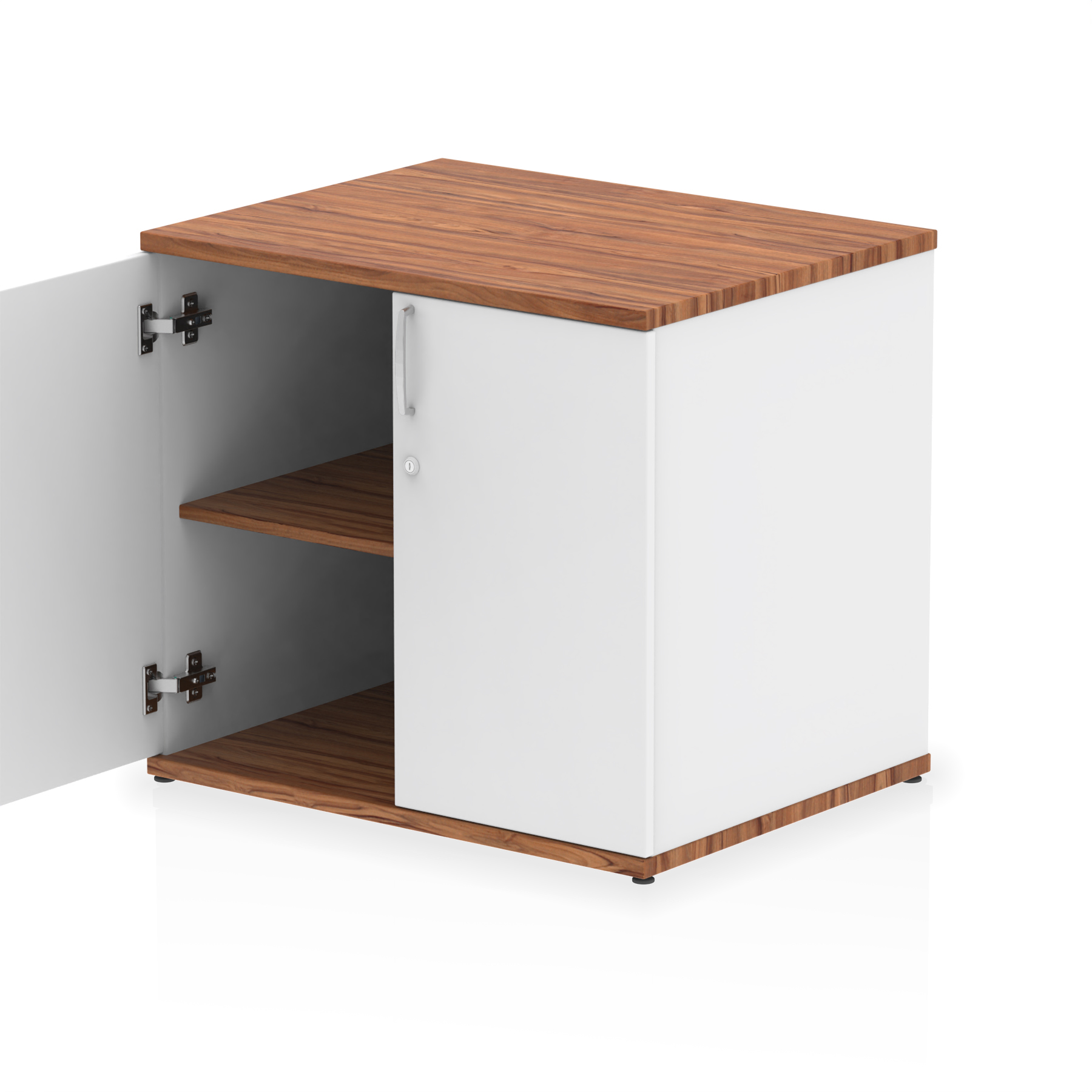 Walnut & White