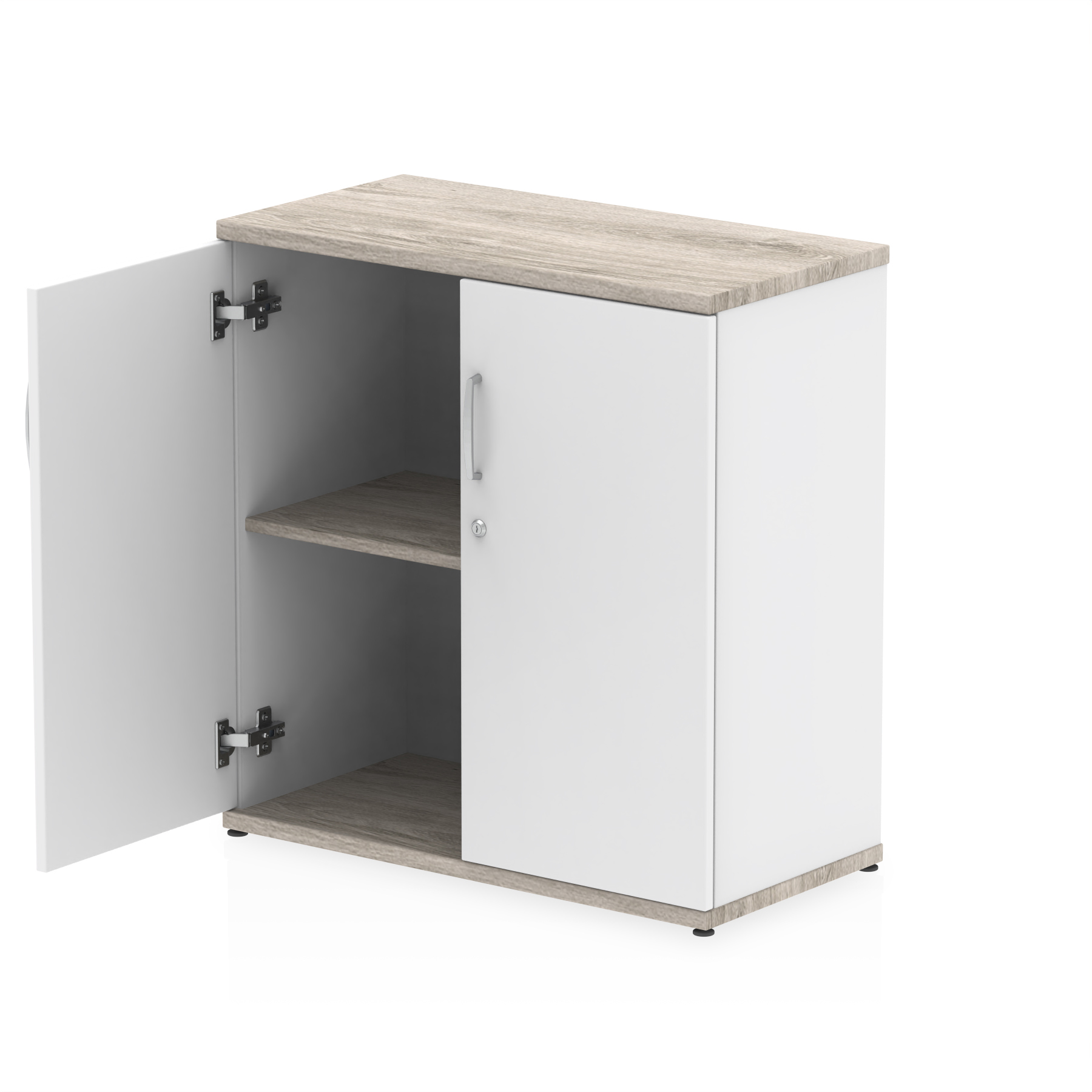 Grey Oak & White