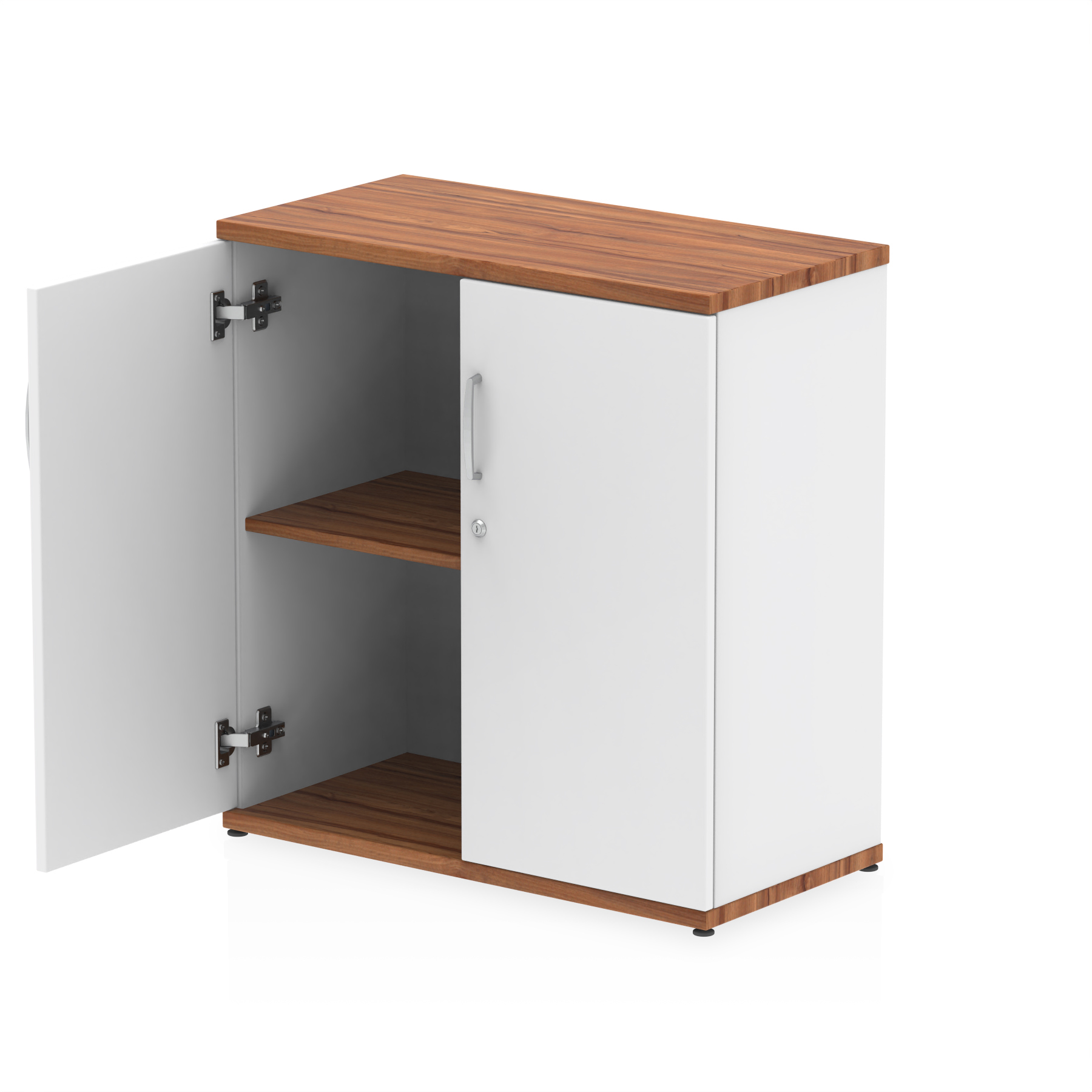 Walnut & White