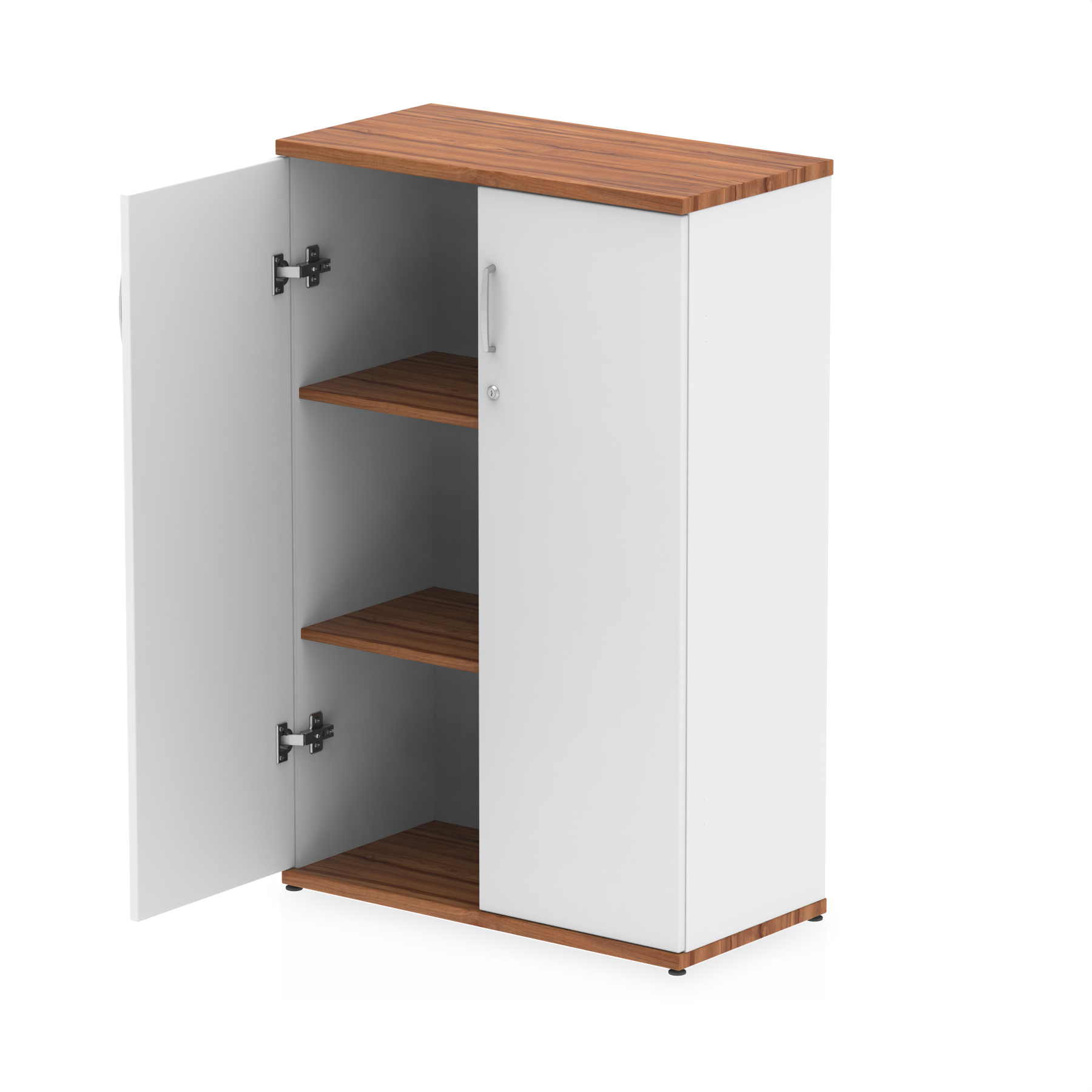 Walnut & White
