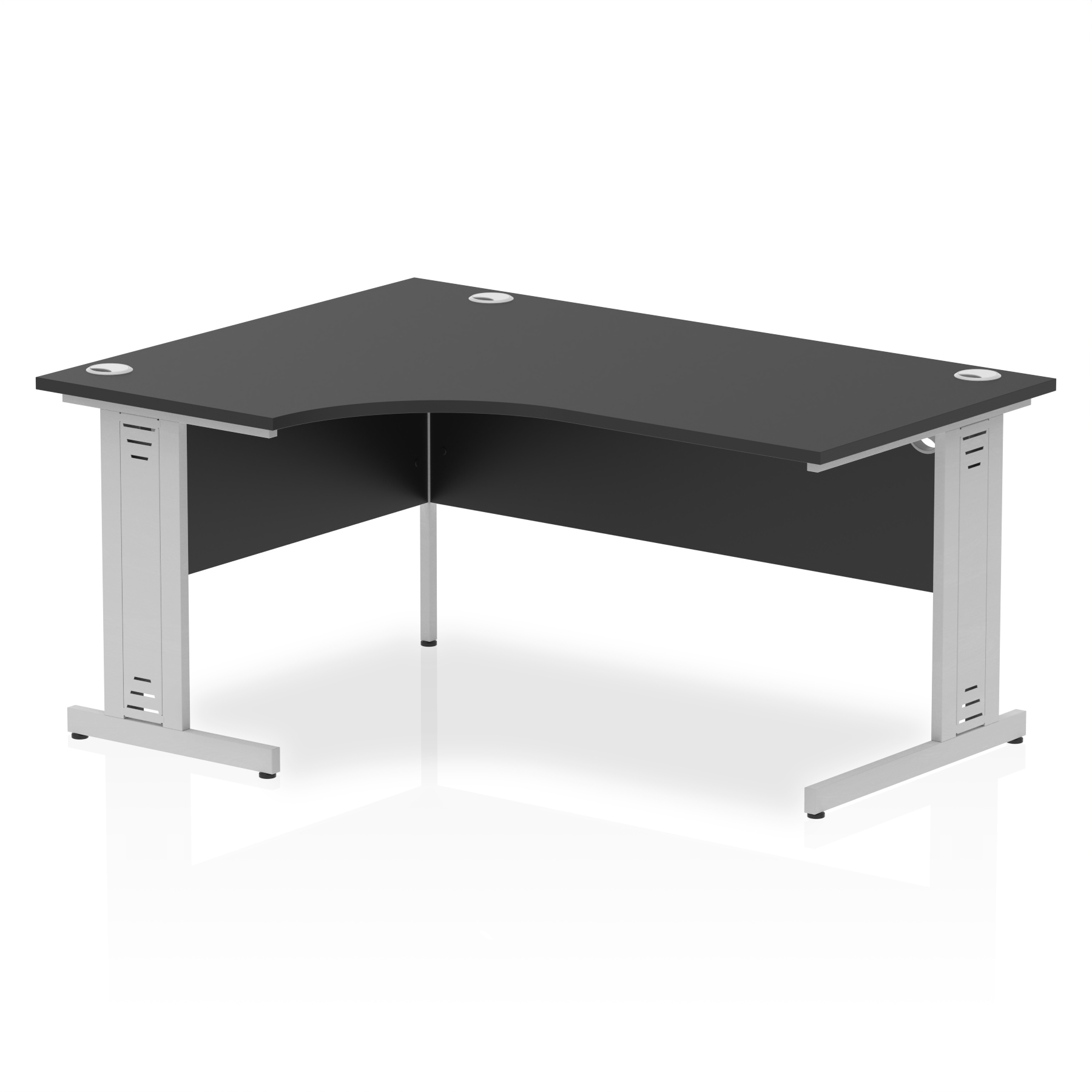 Black / Silver Frame