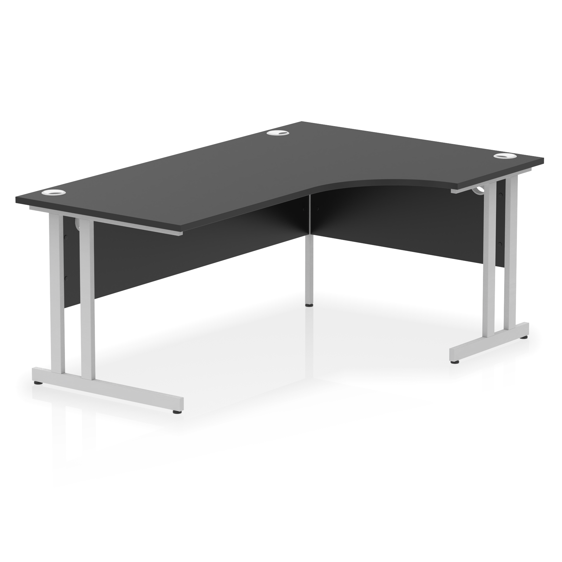 Black / Silver Frame