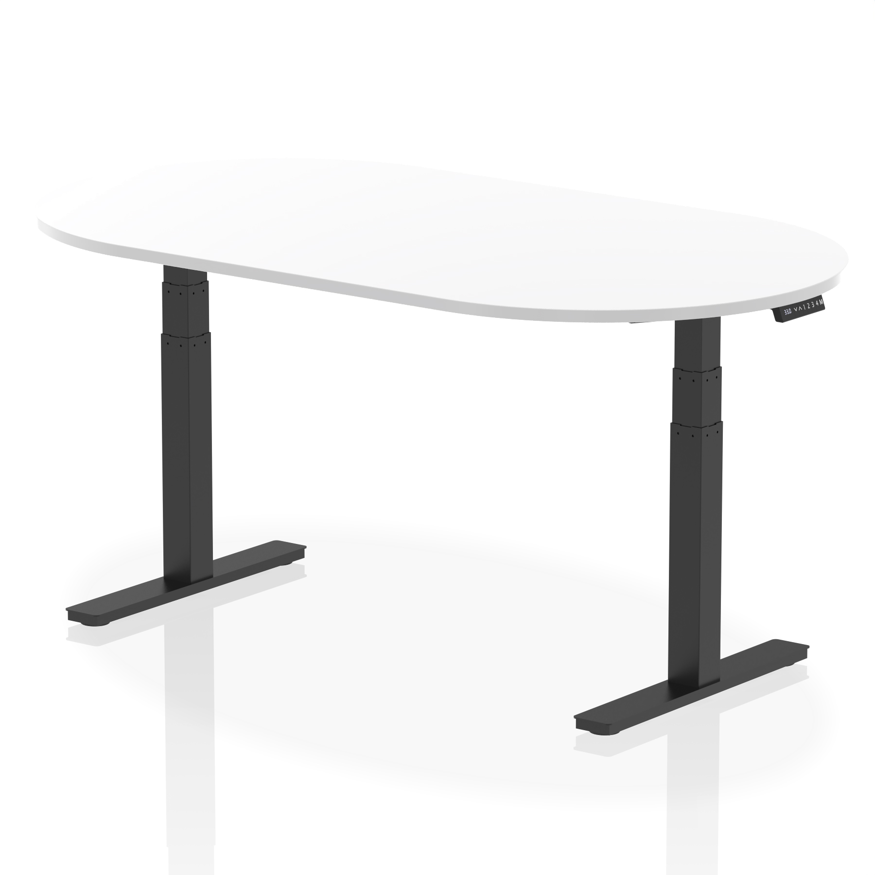 White / Black Frame