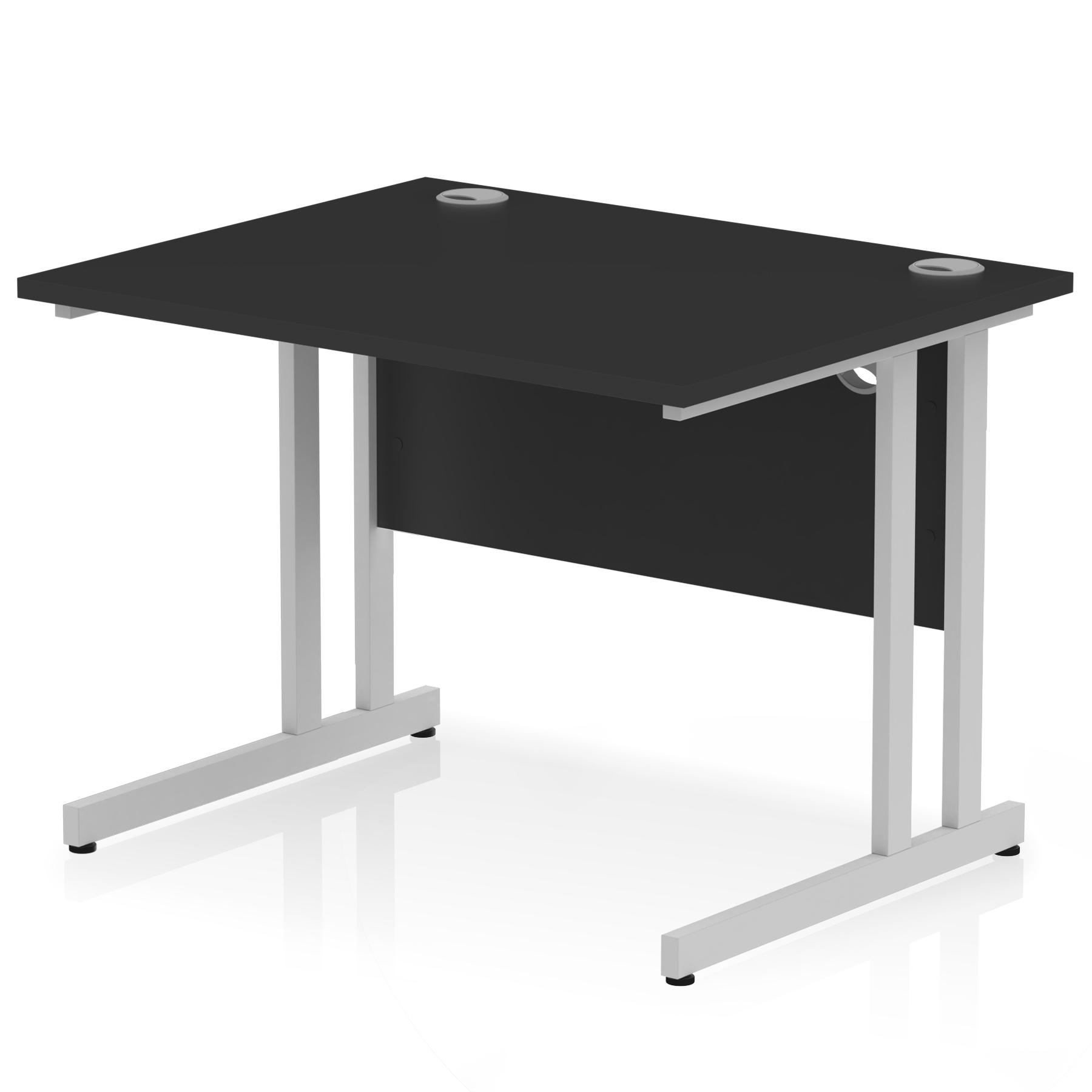 Black / Silver Frame