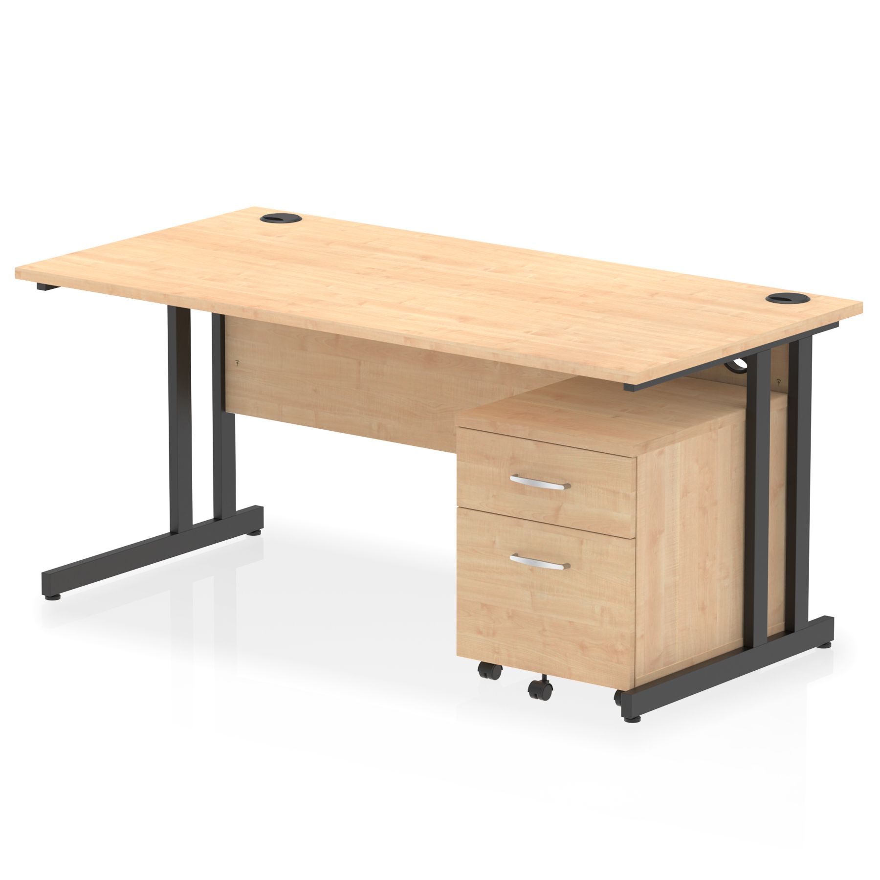 Maple / Black Frame