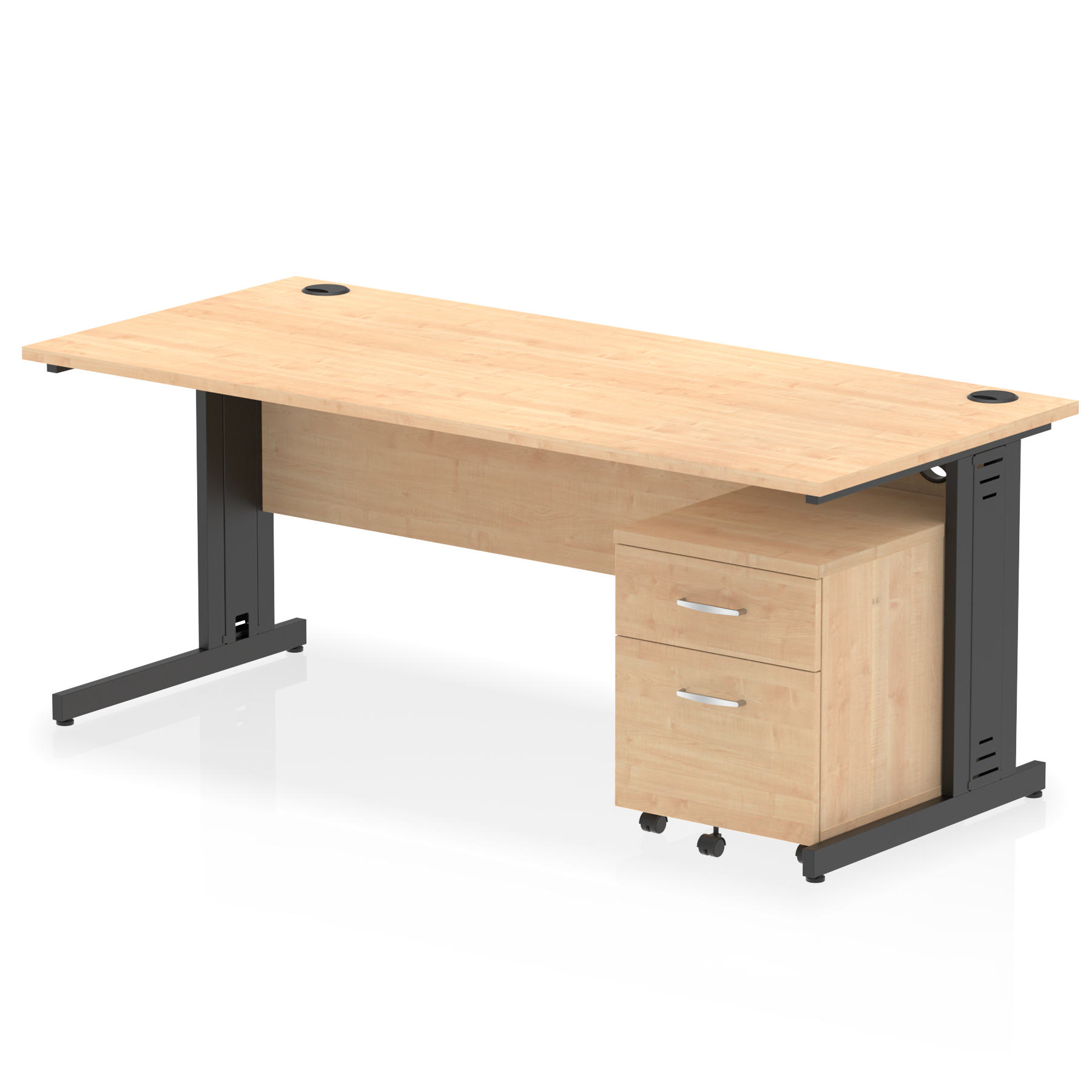 Maple / Black Frame