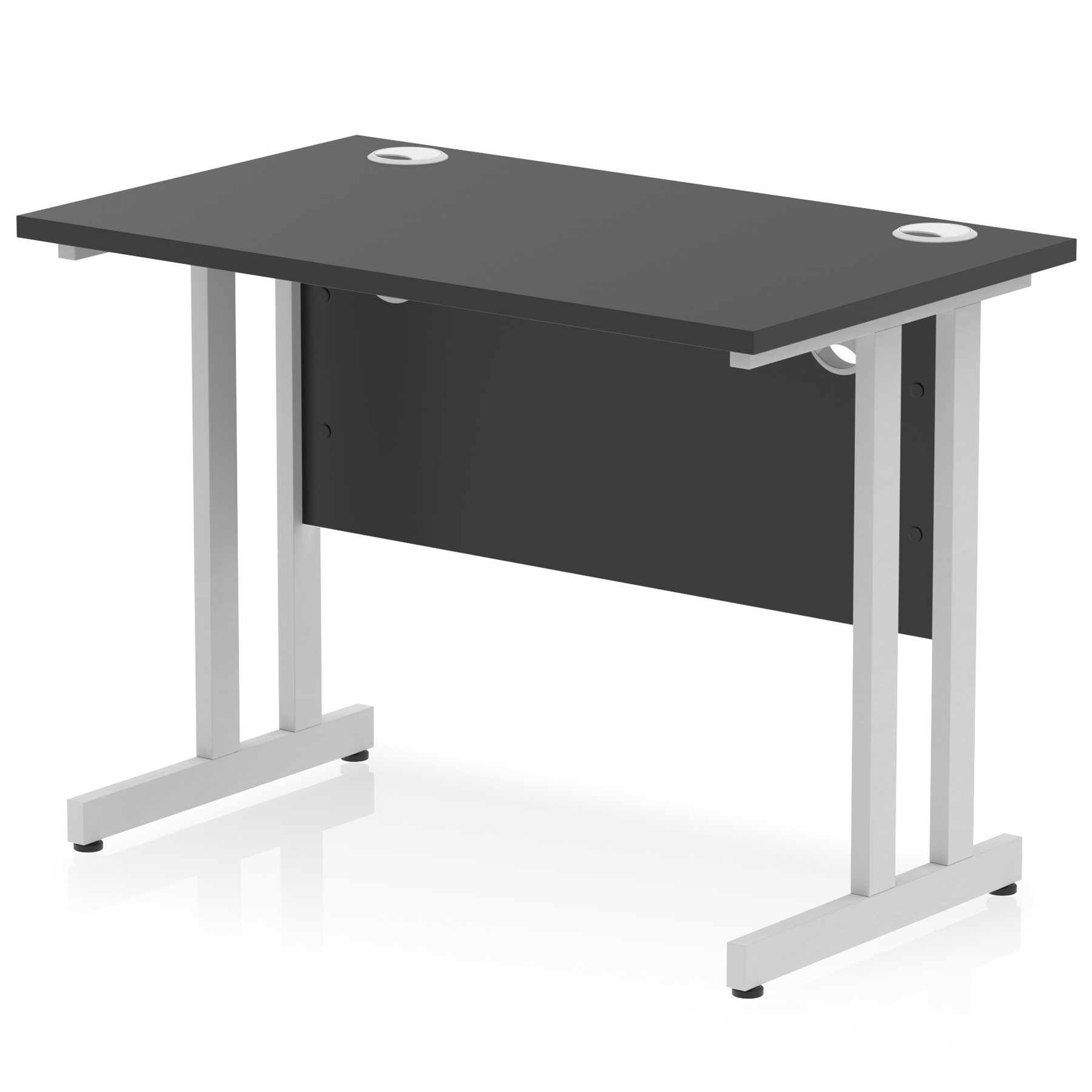 Black / Silver Frame