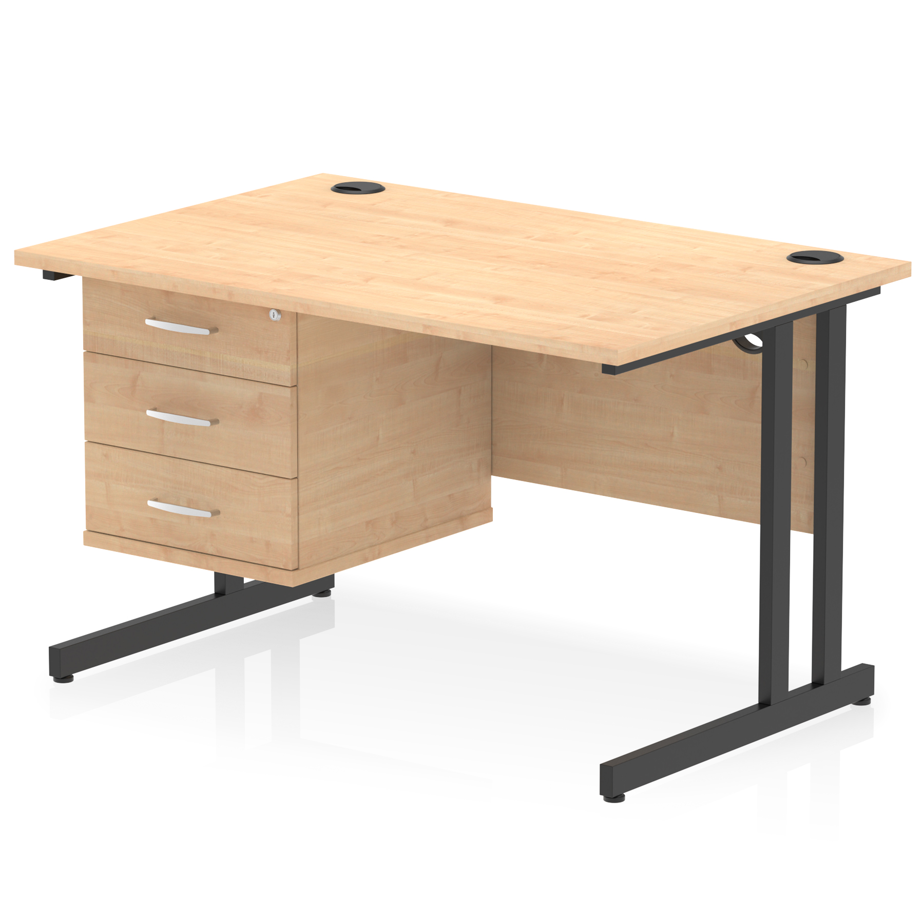 Maple / Black Frame