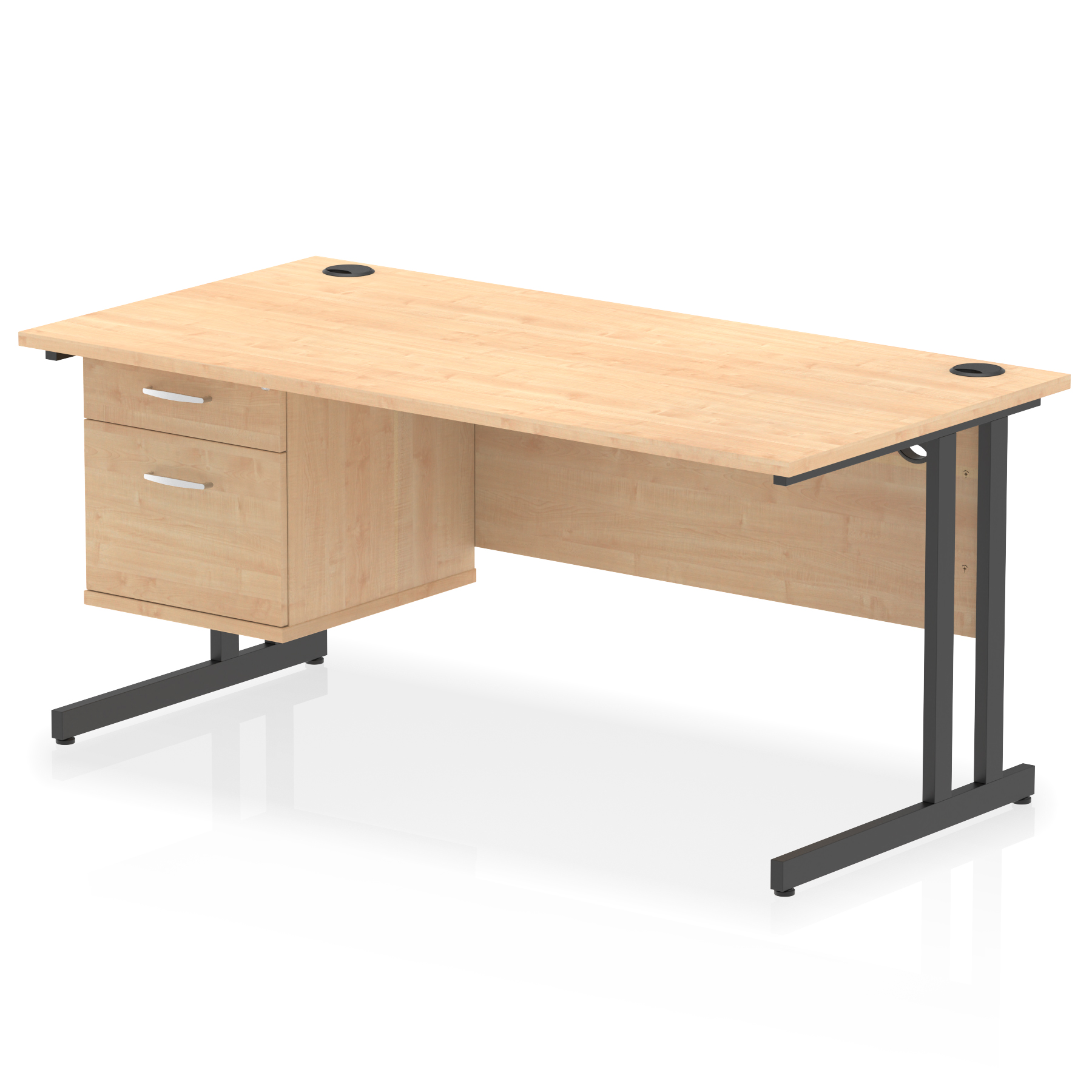 Maple / Black Frame