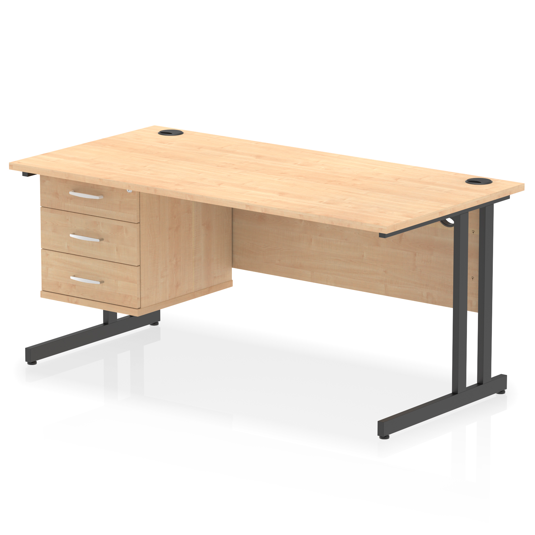 Maple / Black Frame