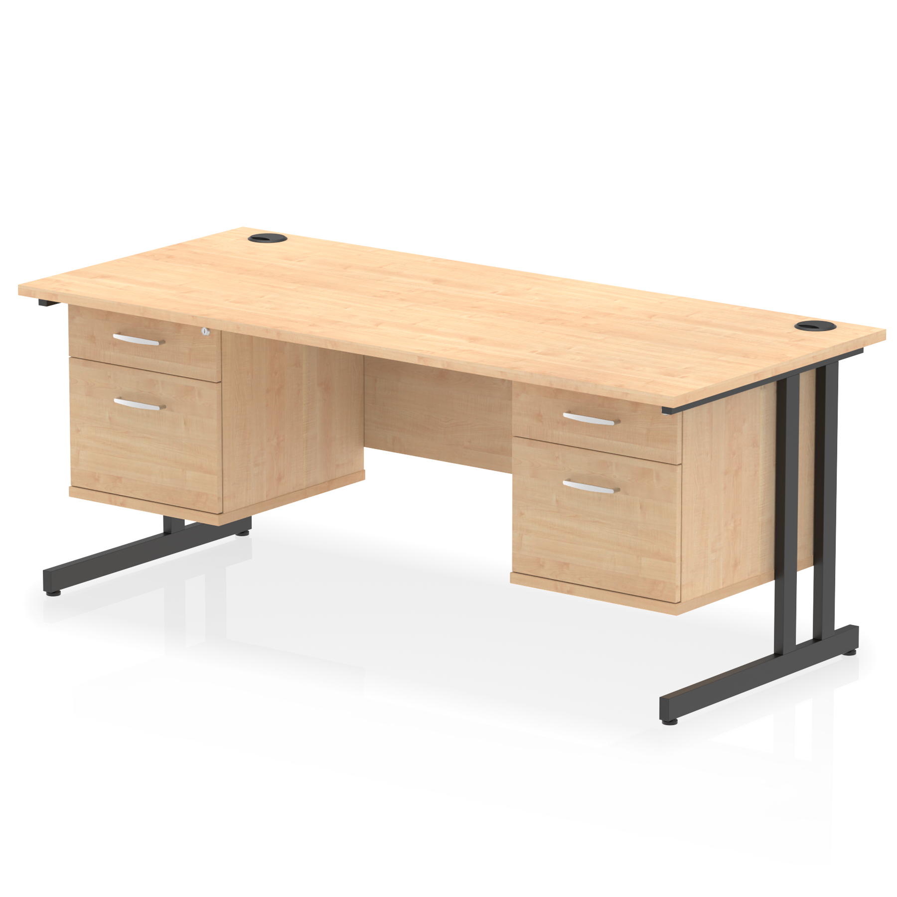 Maple / Black Frame