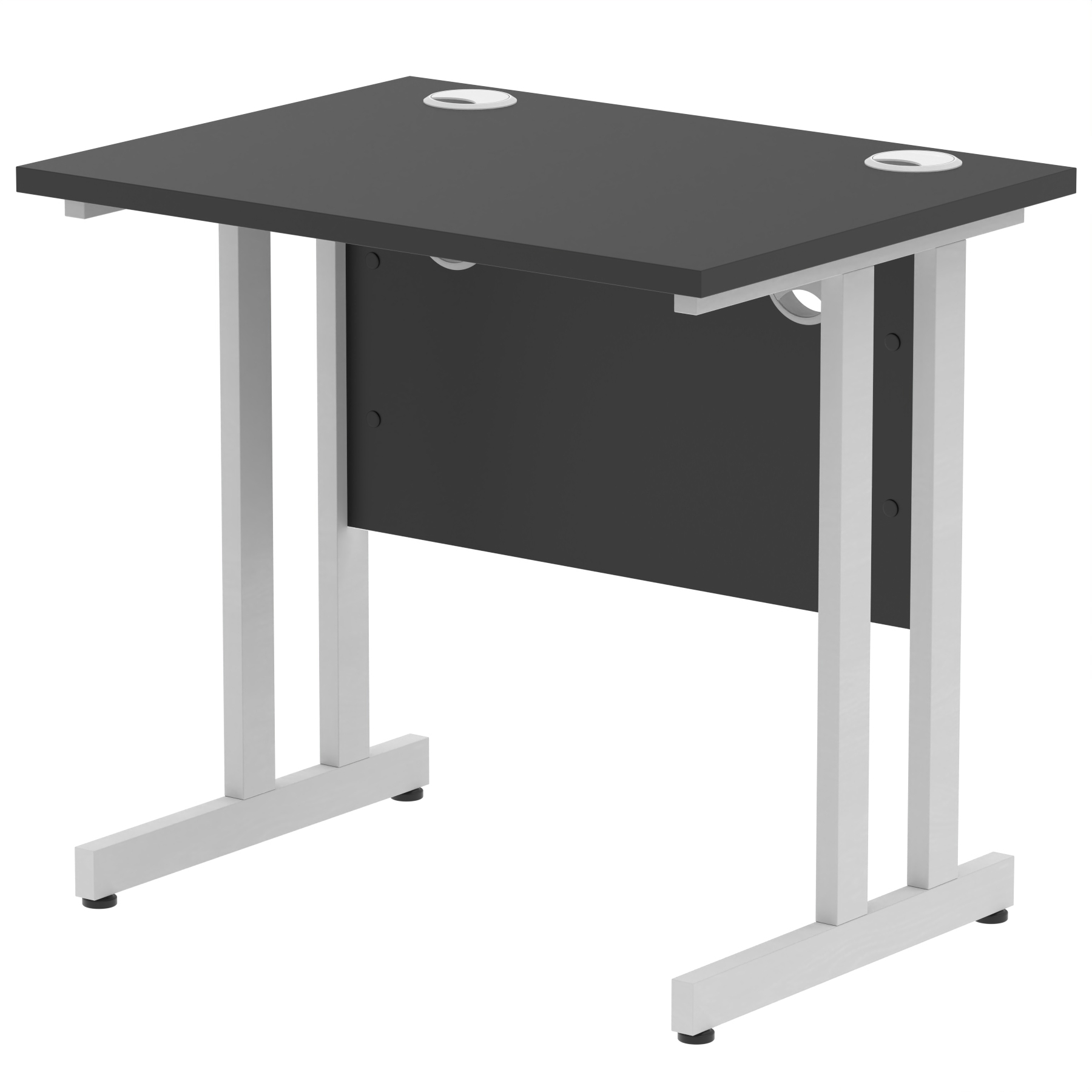 Black / Silver Frame