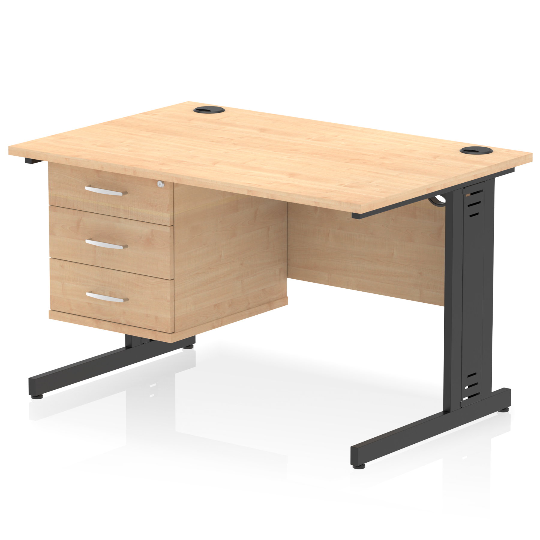 Maple / Black Frame