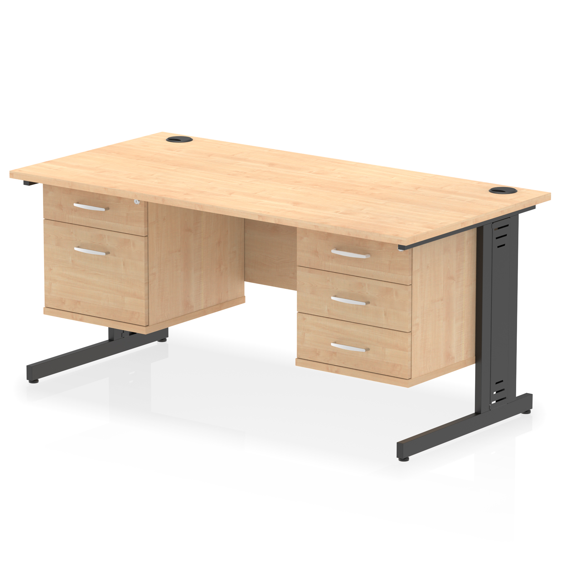 Maple / Black Frame