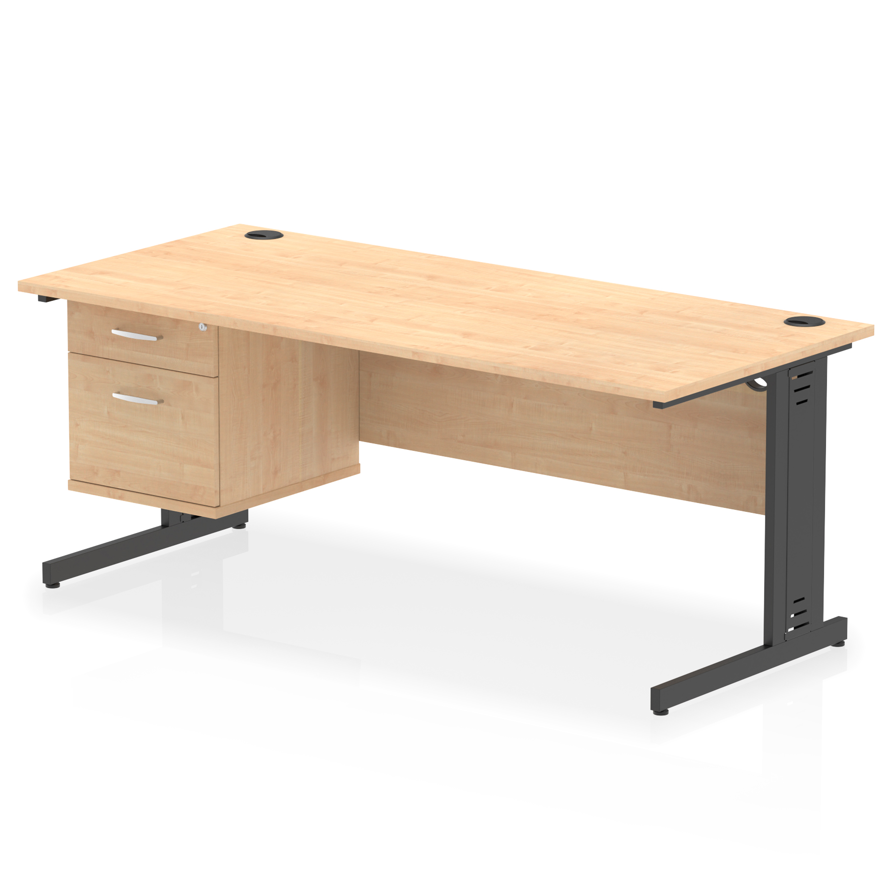 Maple / Black Frame