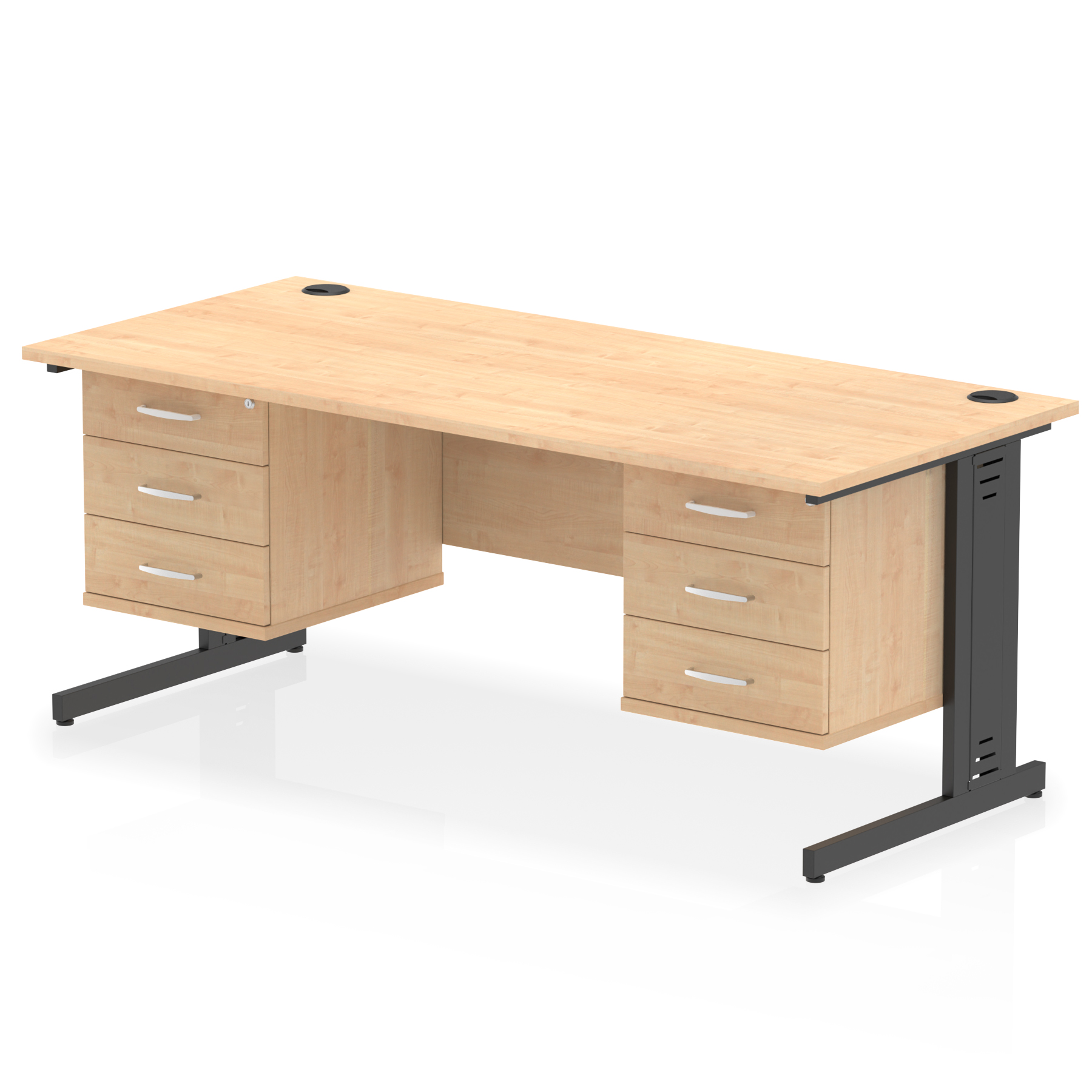 Maple / Black Frame