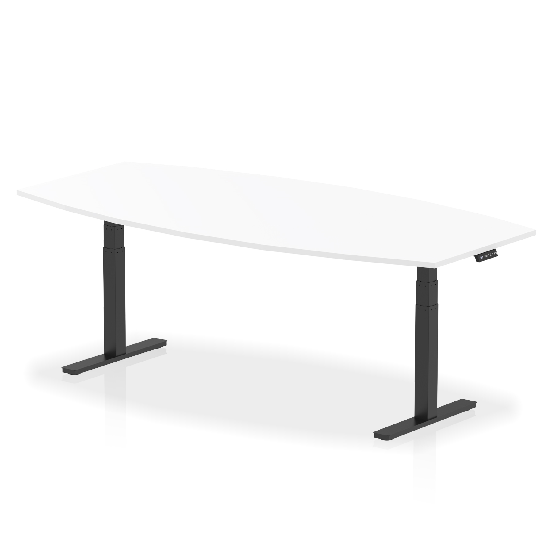 White / Black Frame