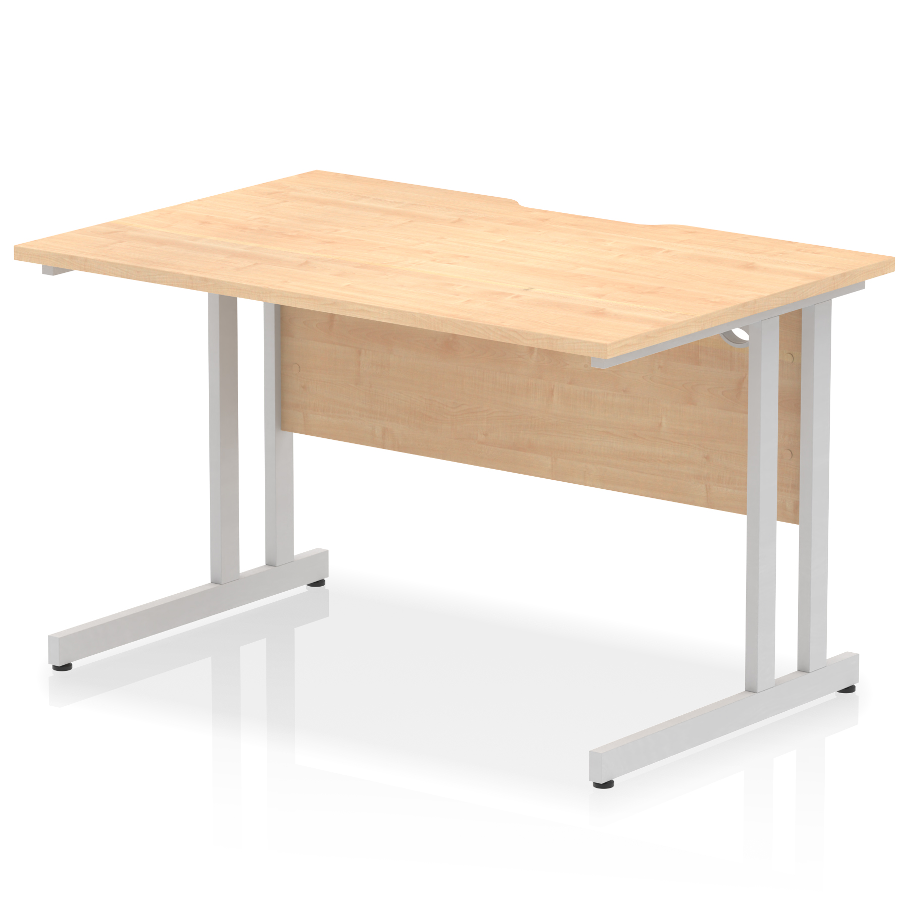 Maple / Silver Frame