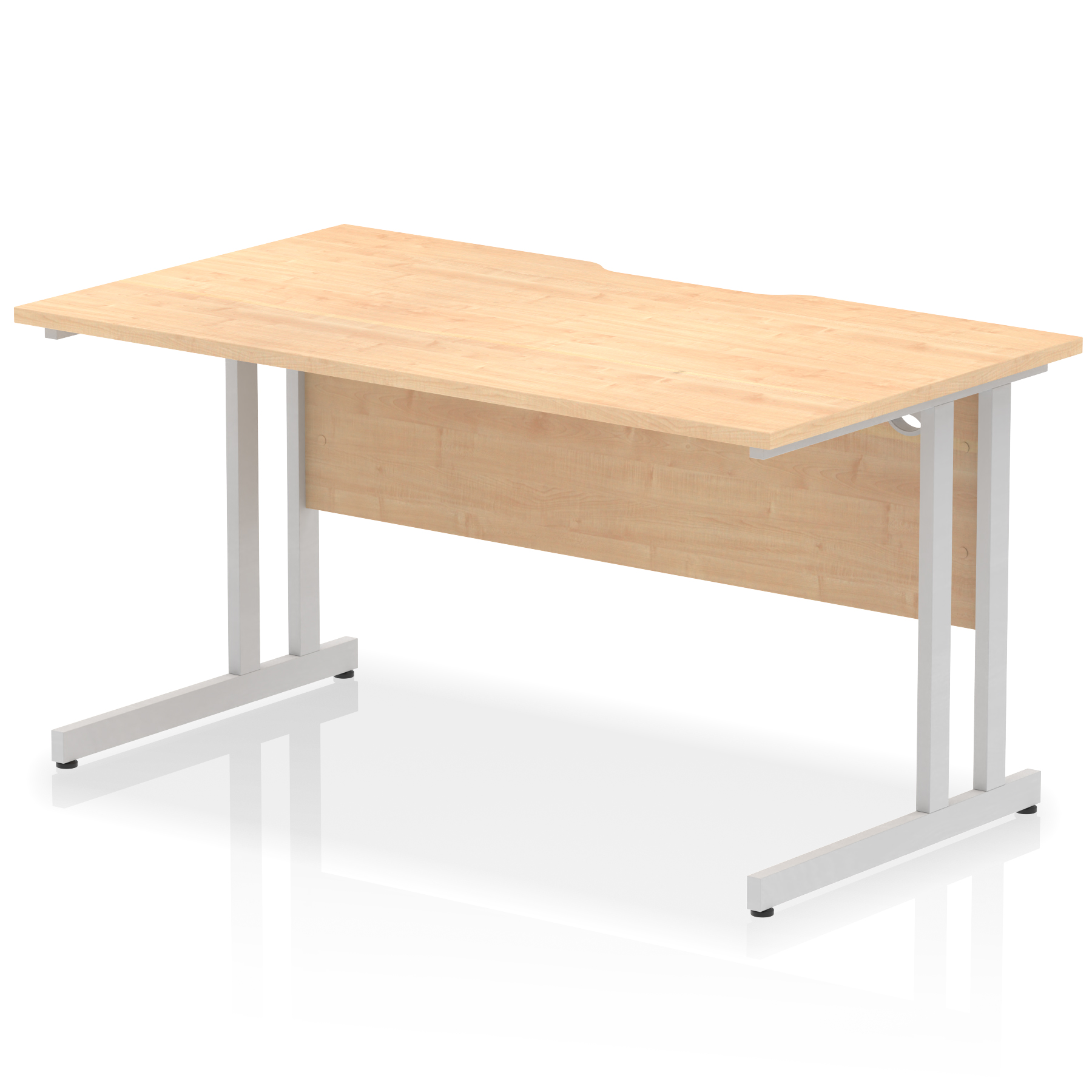 Maple / Silver Frame