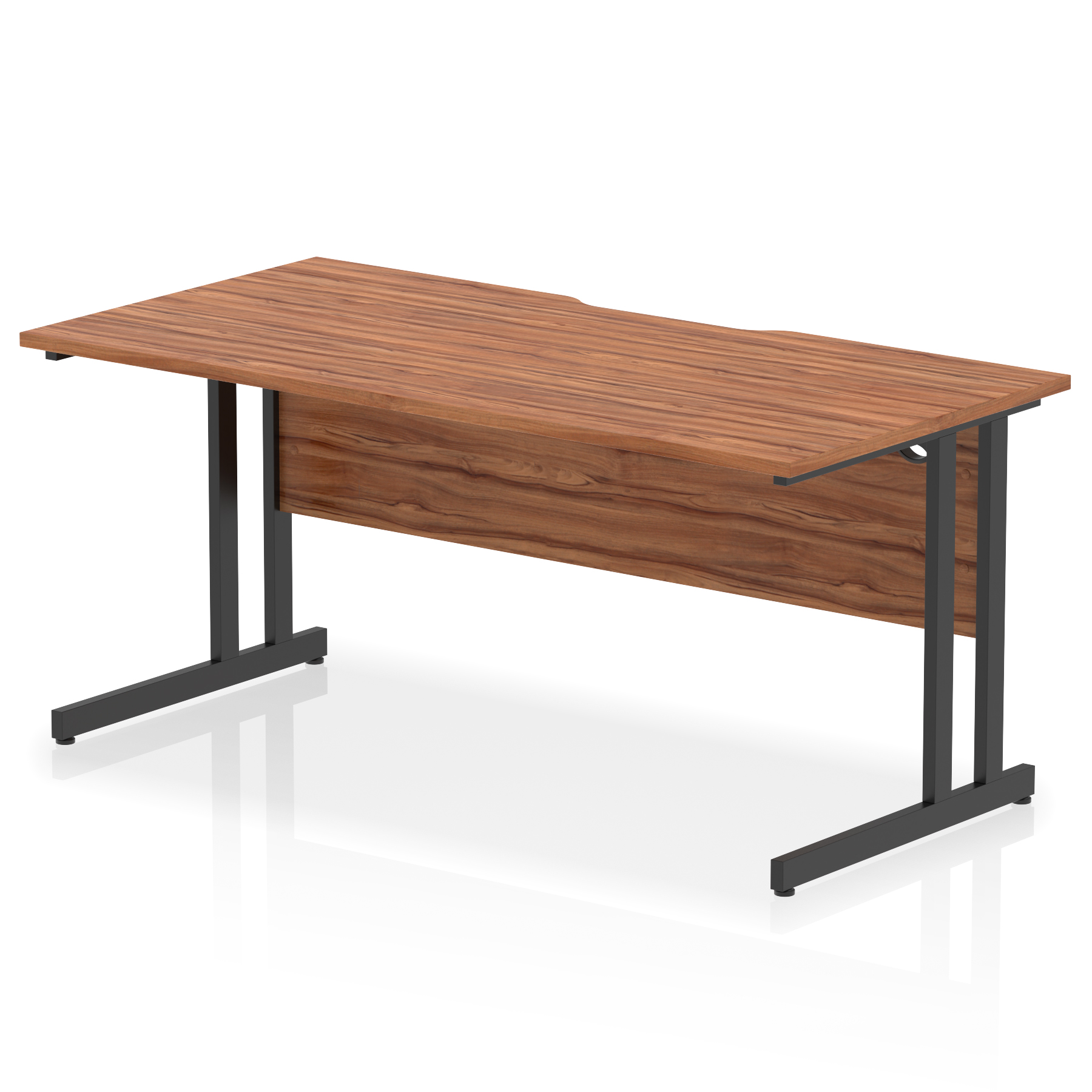 Walnut / Black Frame